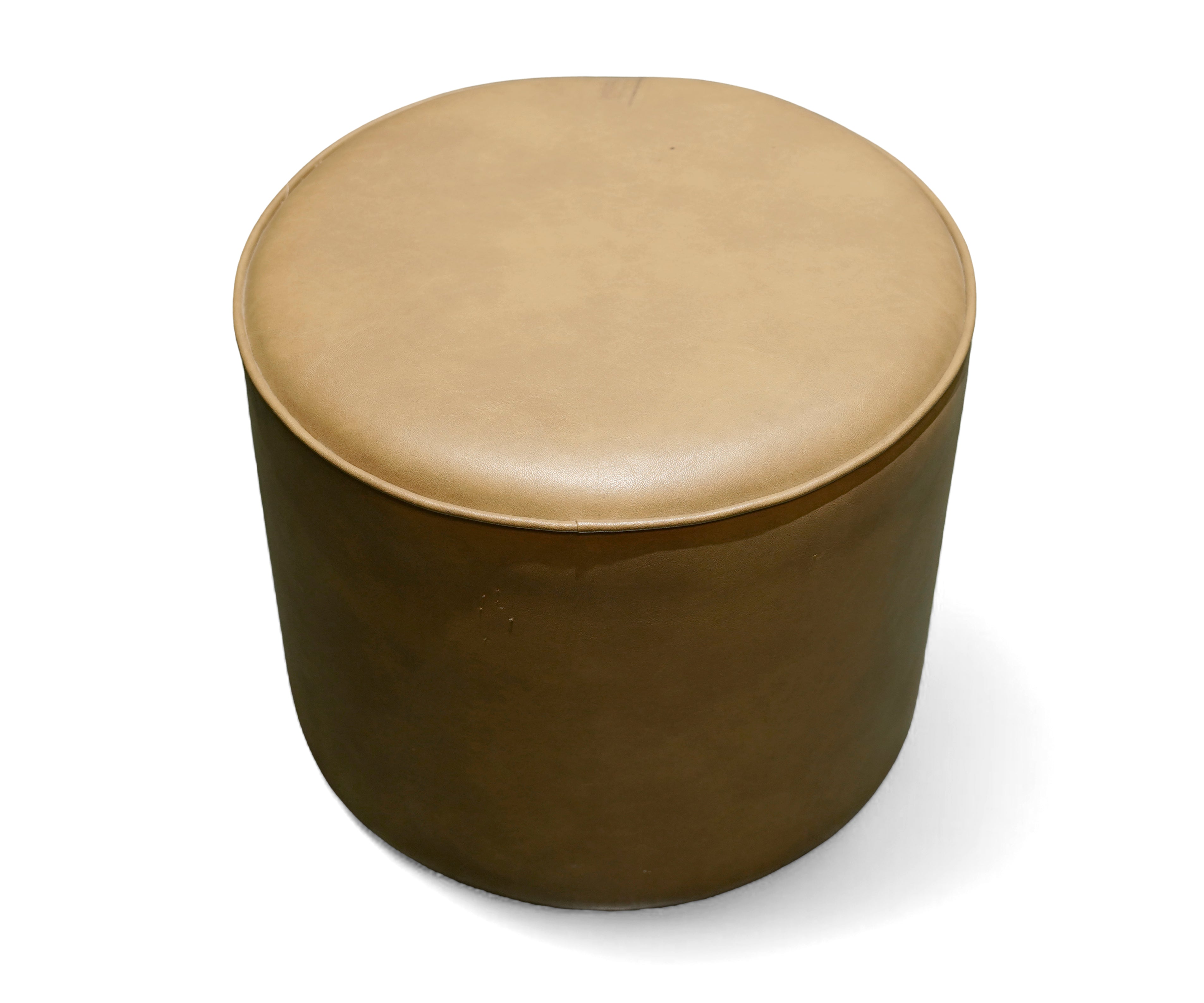 Leather Uphol Stool