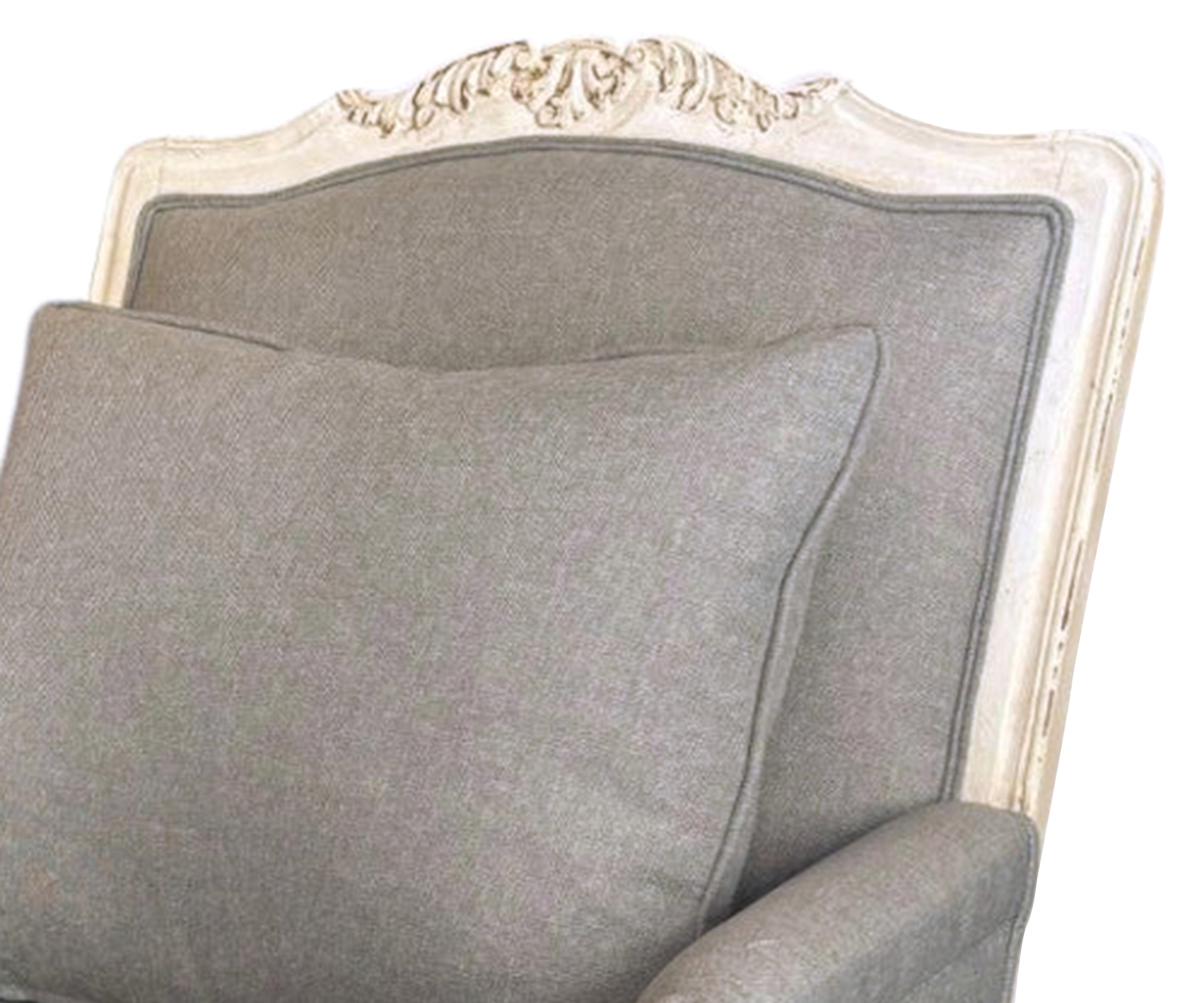 Hand Carved French Arm Chair