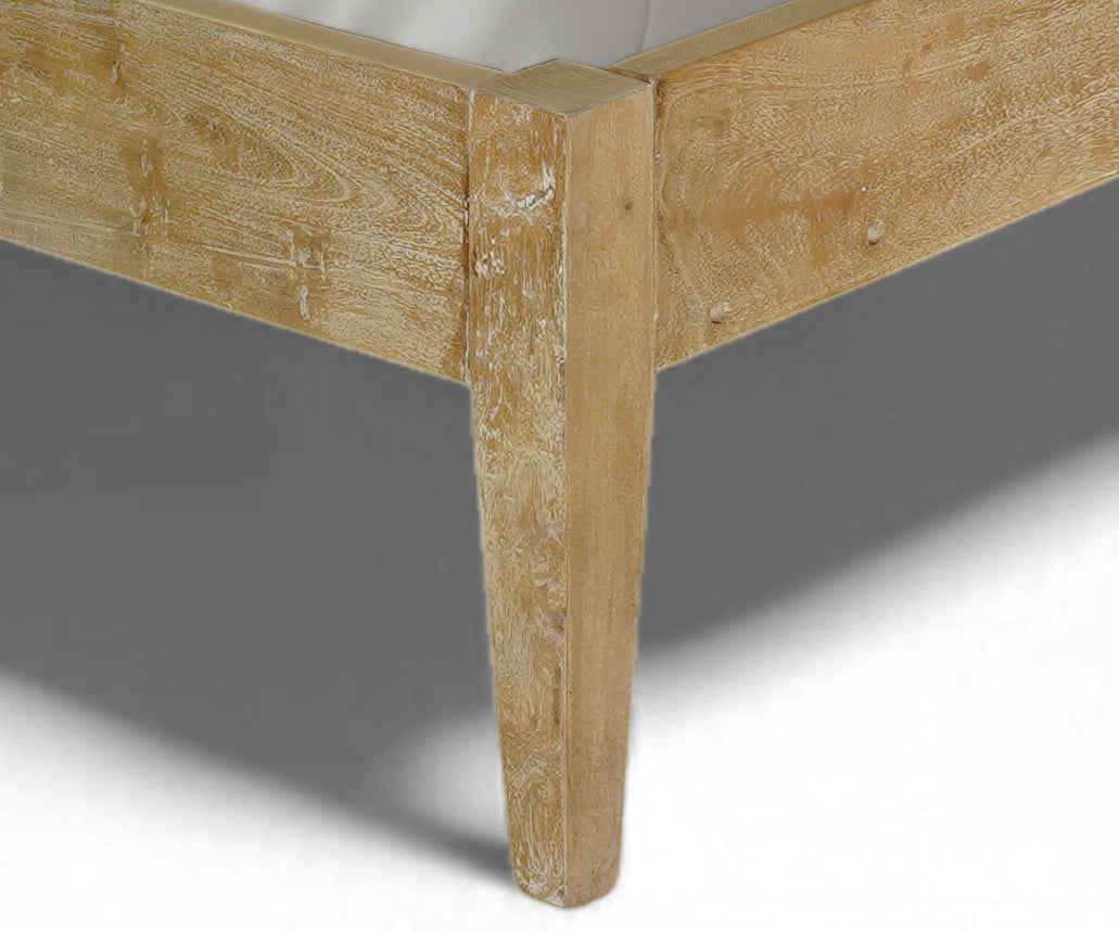 Rainey Natural Rattan King Size Bed