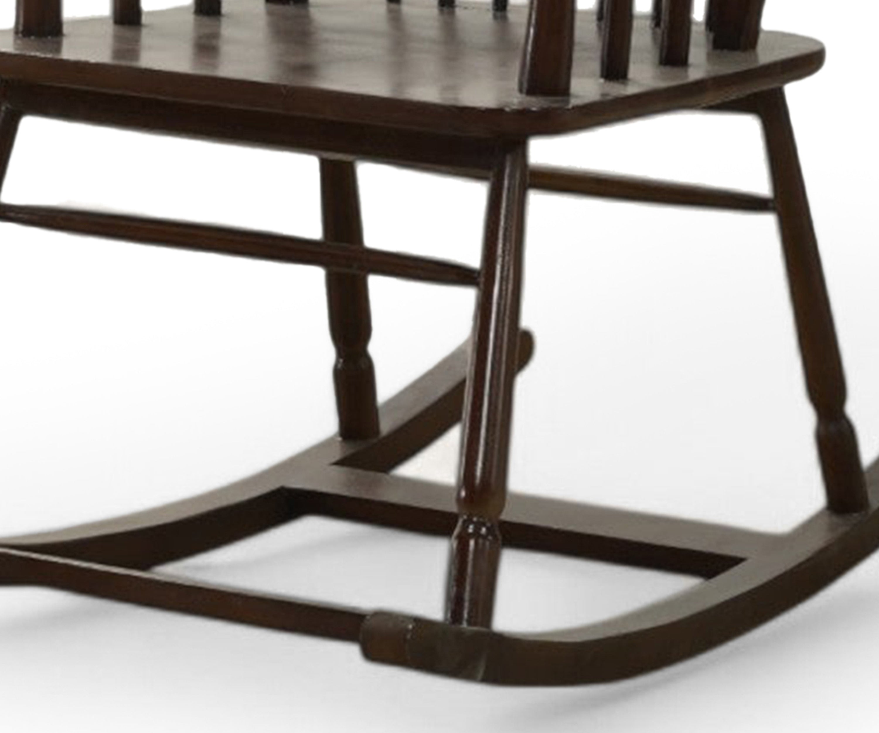 Classic Rocking Armchair in Wood