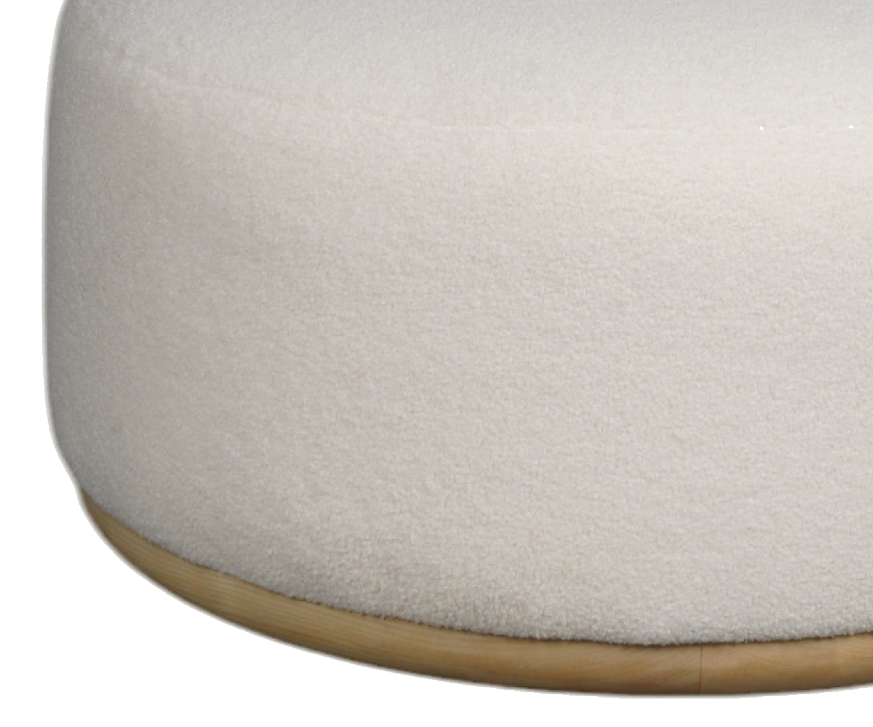 Foam Sponge Oak Armchair