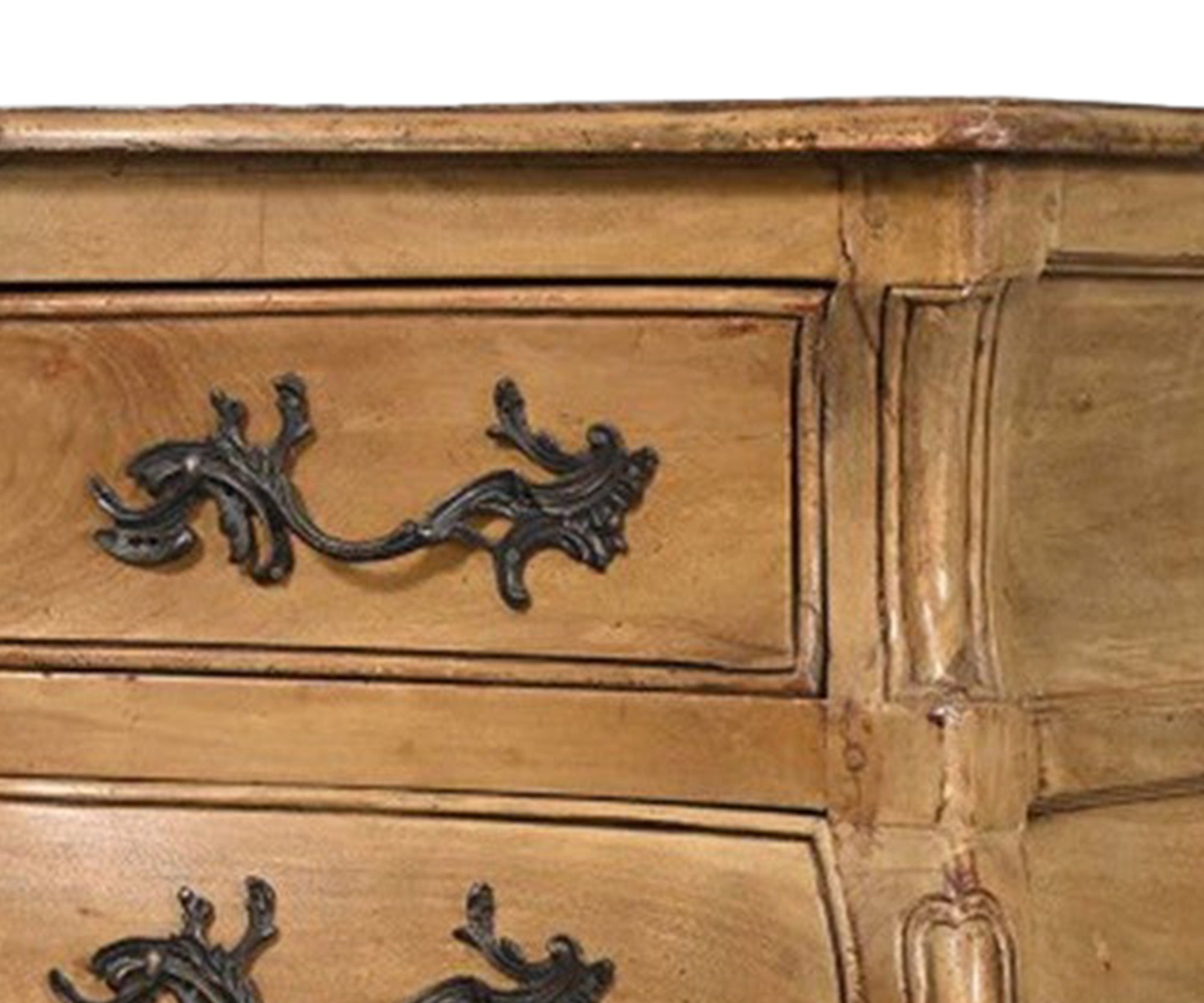 French Commode with Brass Hardware