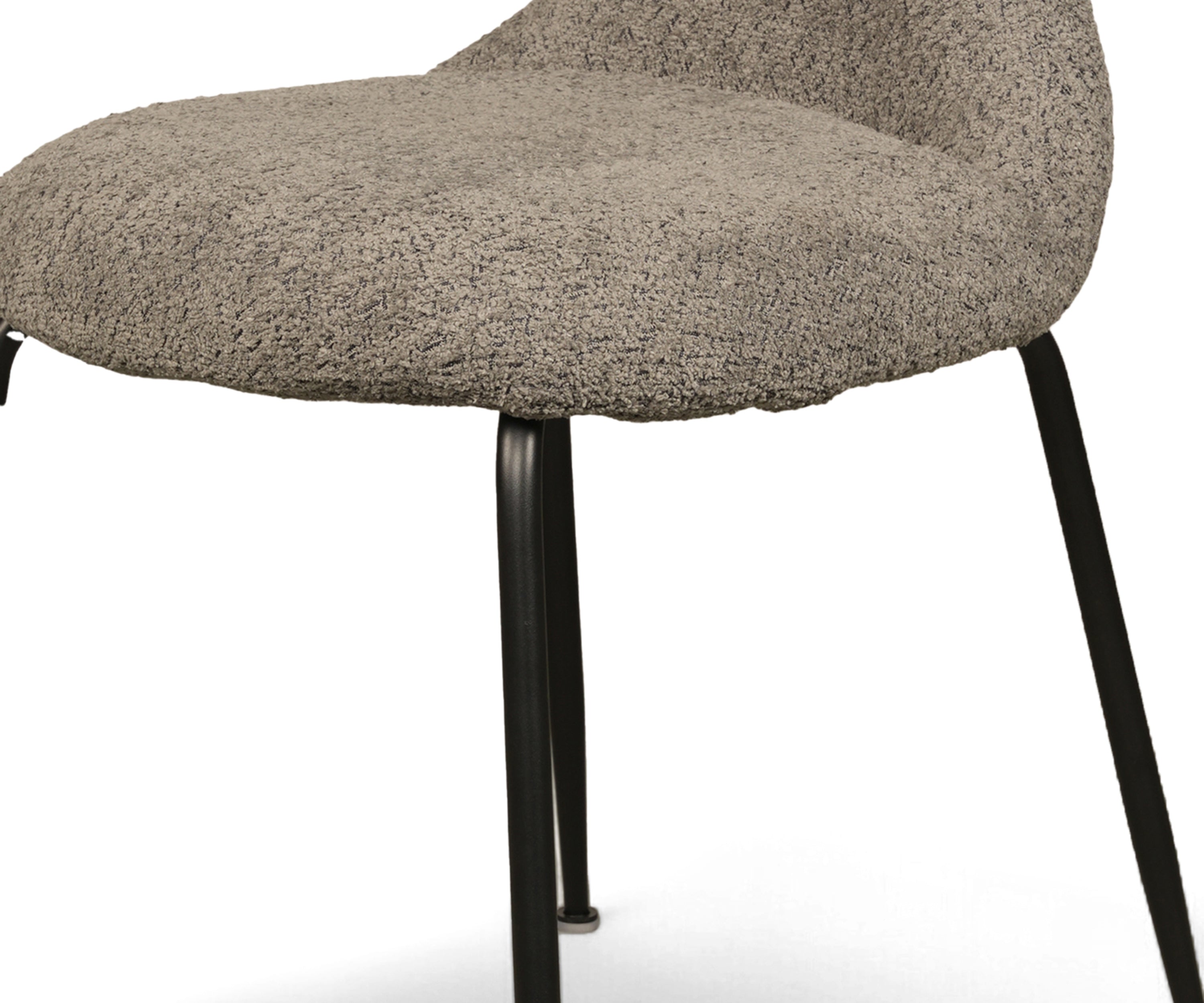 Sculpted Mid-Century Modern Dining Chair