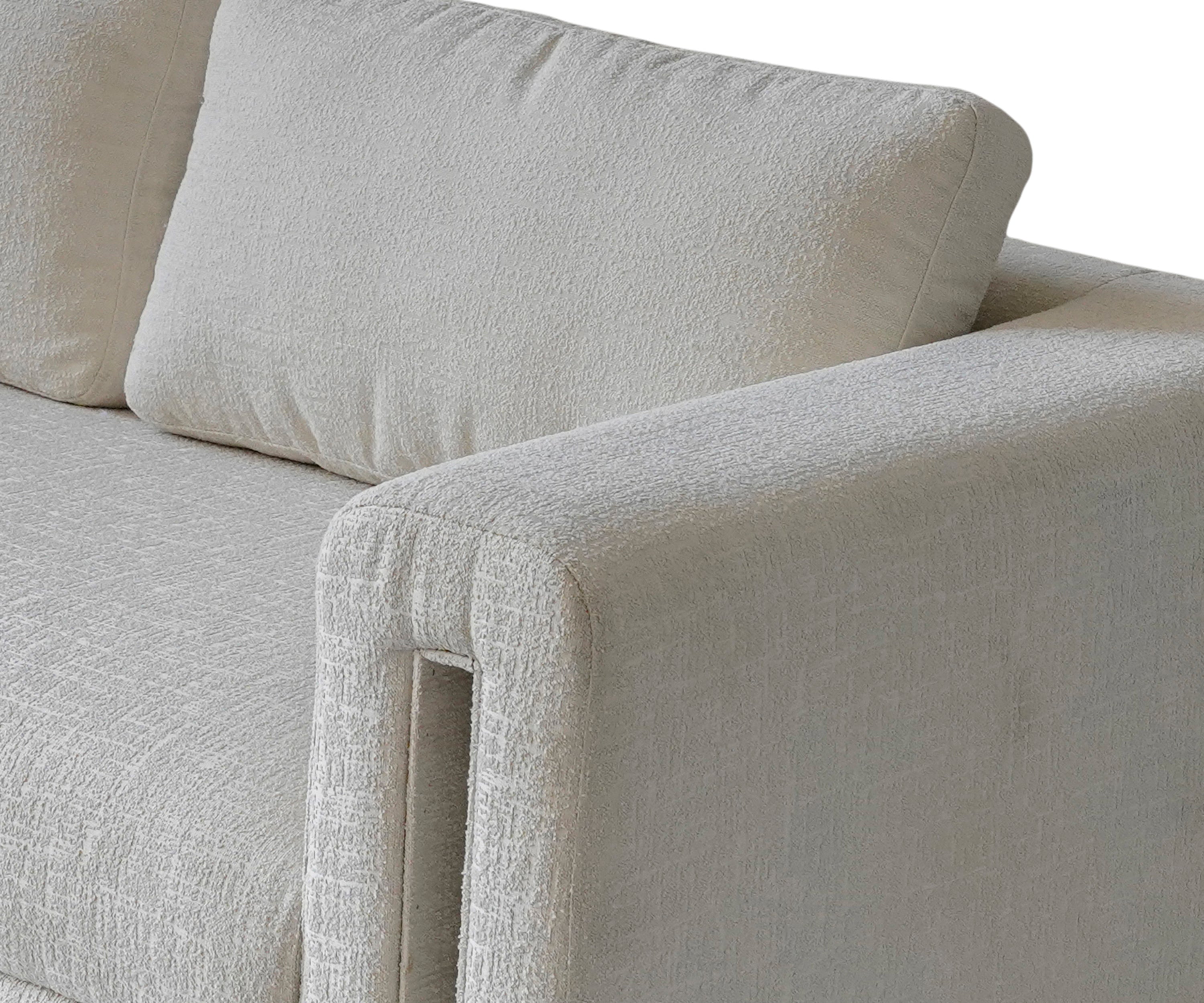 Hanging Boucle Two Seater Sofa