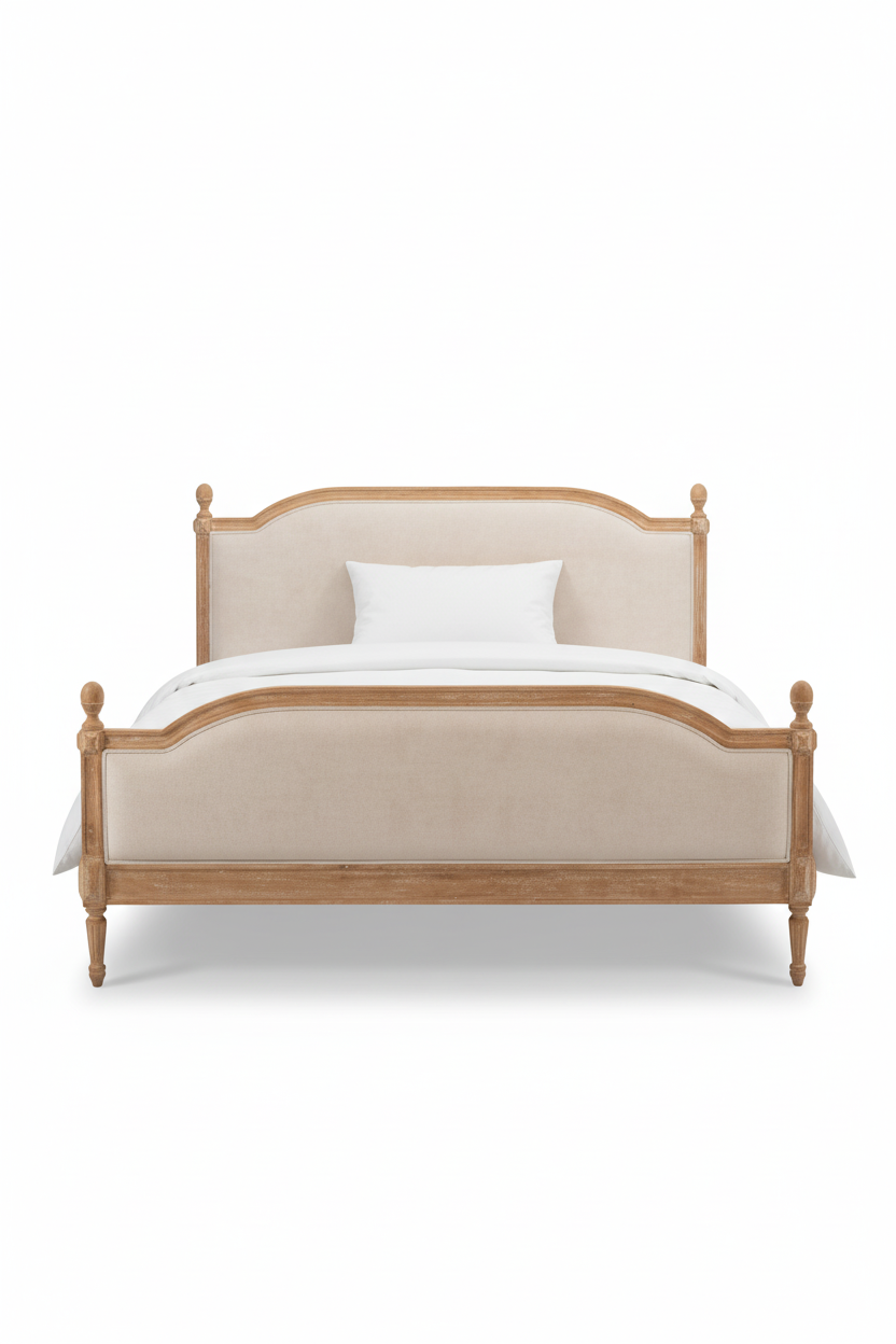 Gustavian Upholstered Bed