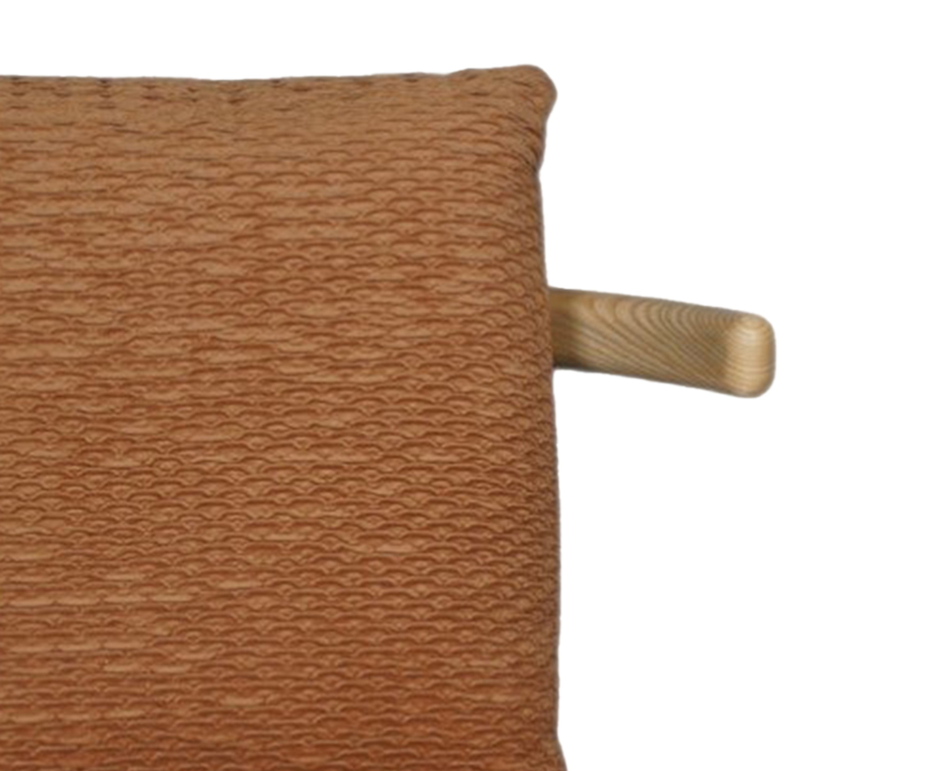 Foam Sponge Oak Armchair