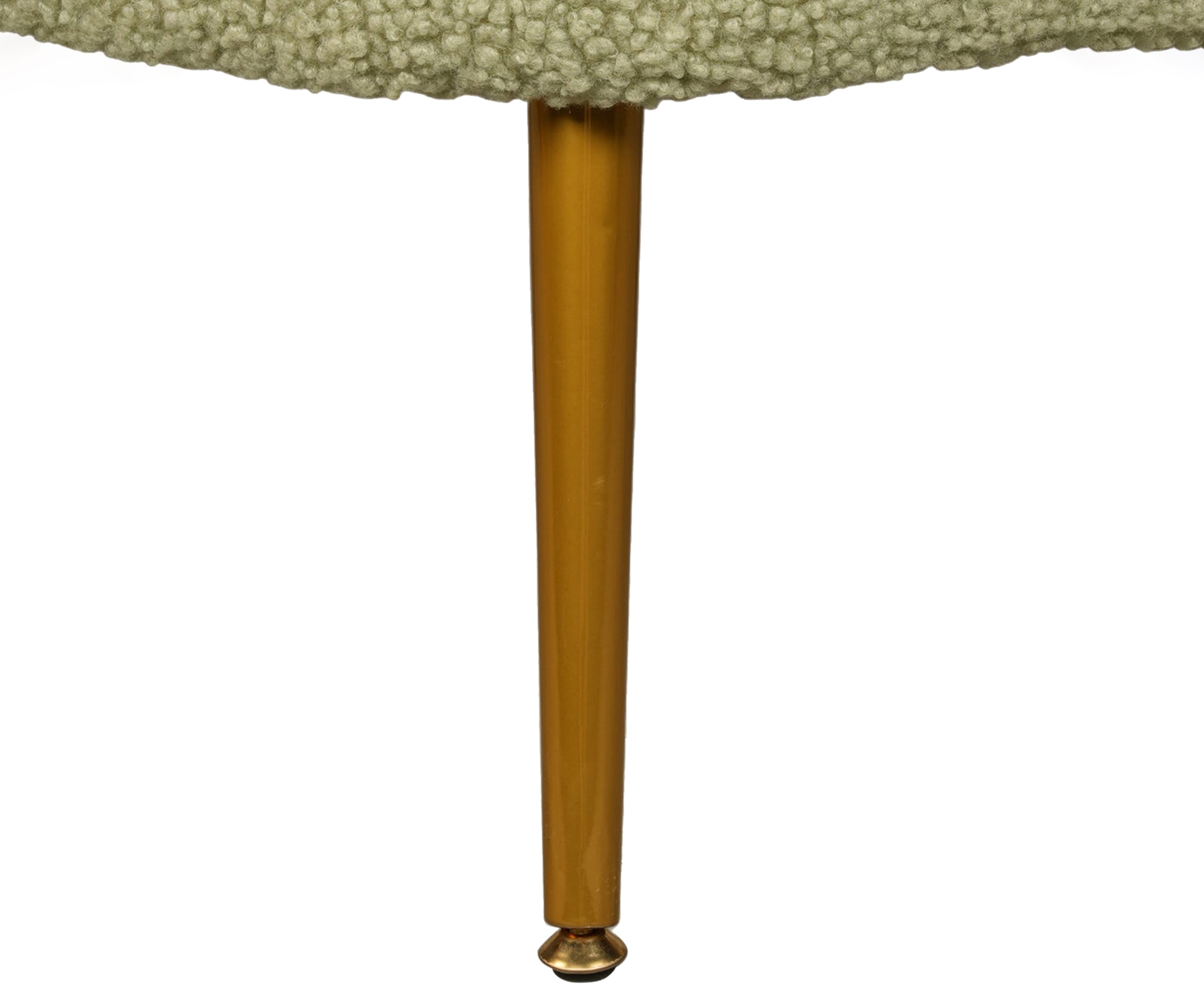 Scalloped Shell Accent Chair in Bouclé