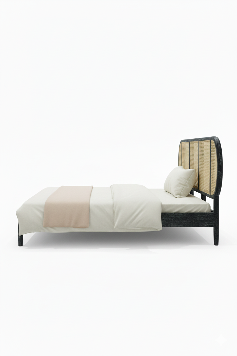 Monroe Rattan Bed