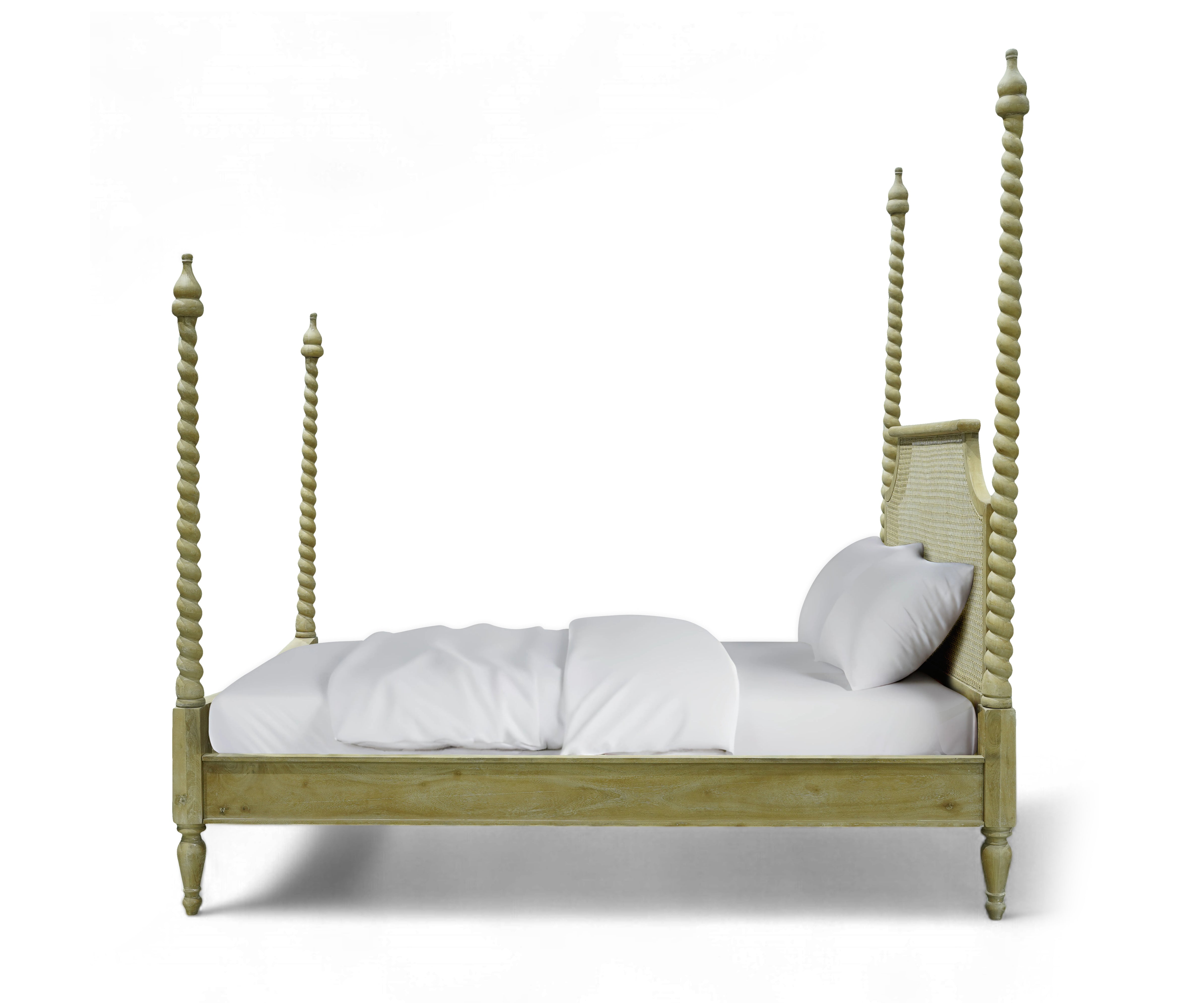 Barley Twist 4 Poaster Bed