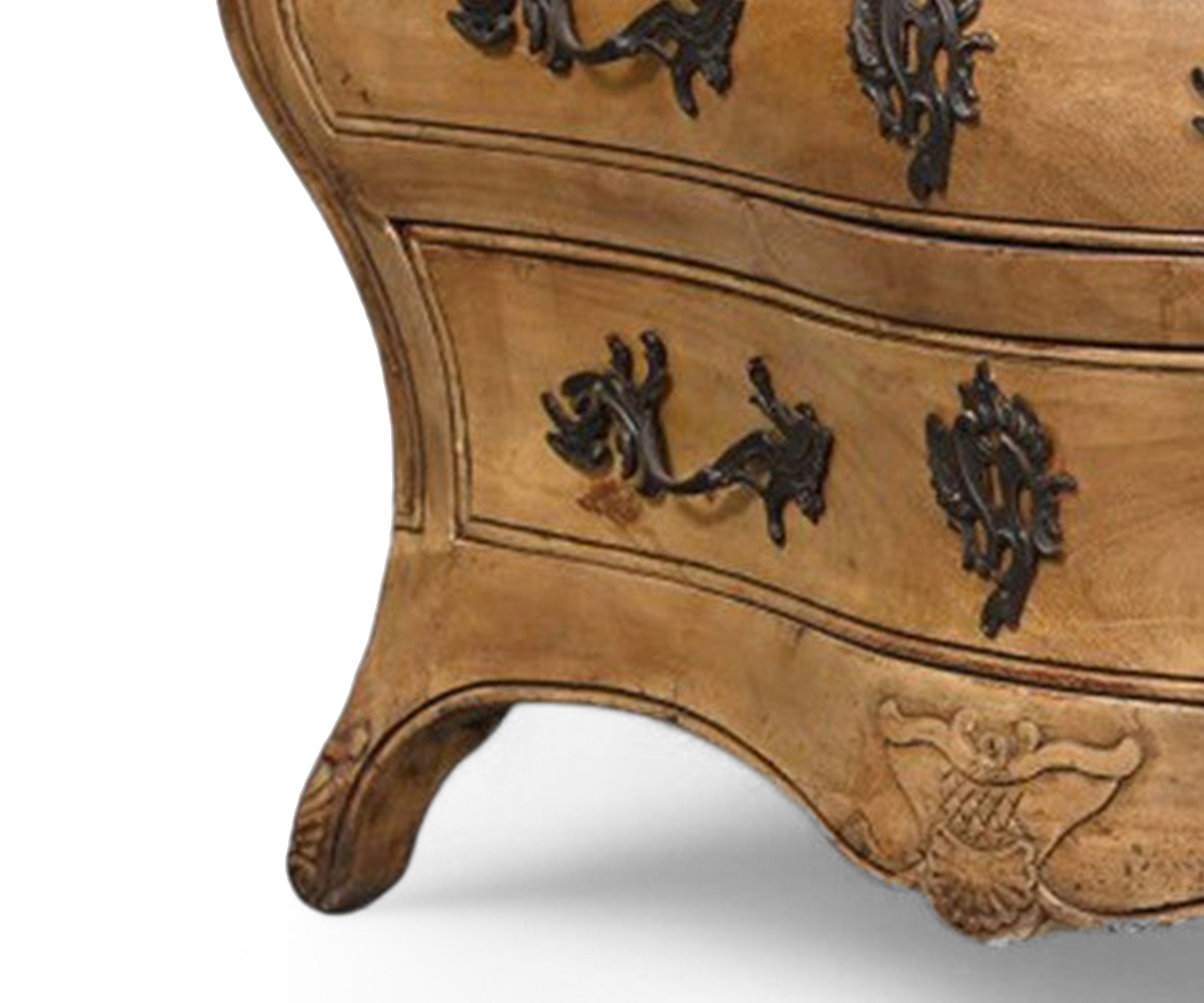 French Commode with Brass Hardware