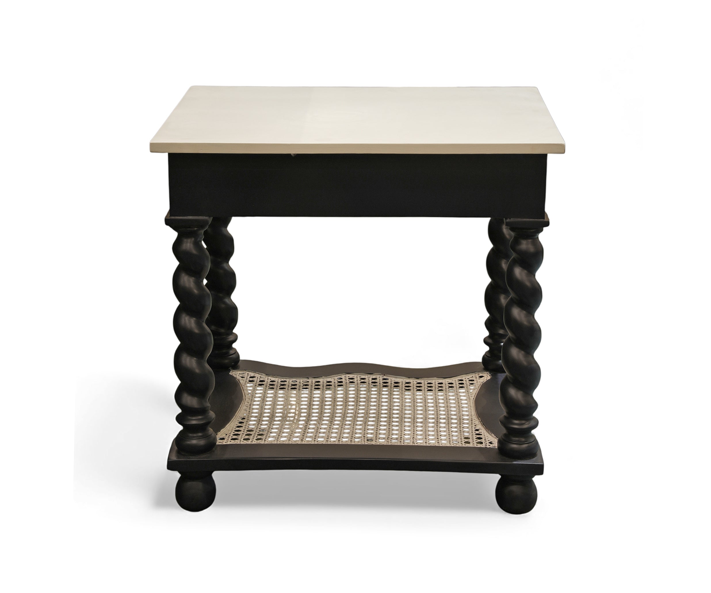 Cane Bed Side Table