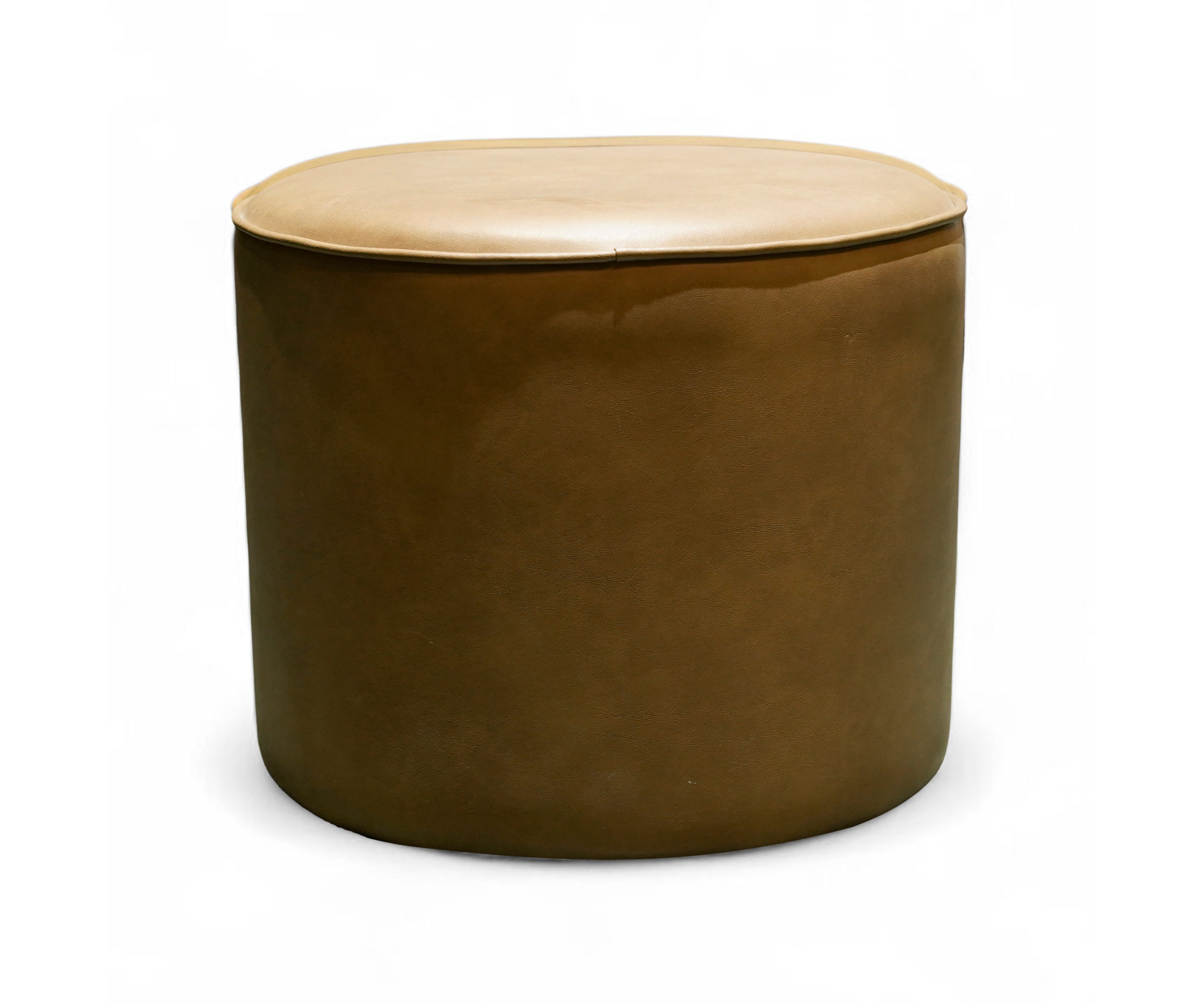 Leather Uphol Stool