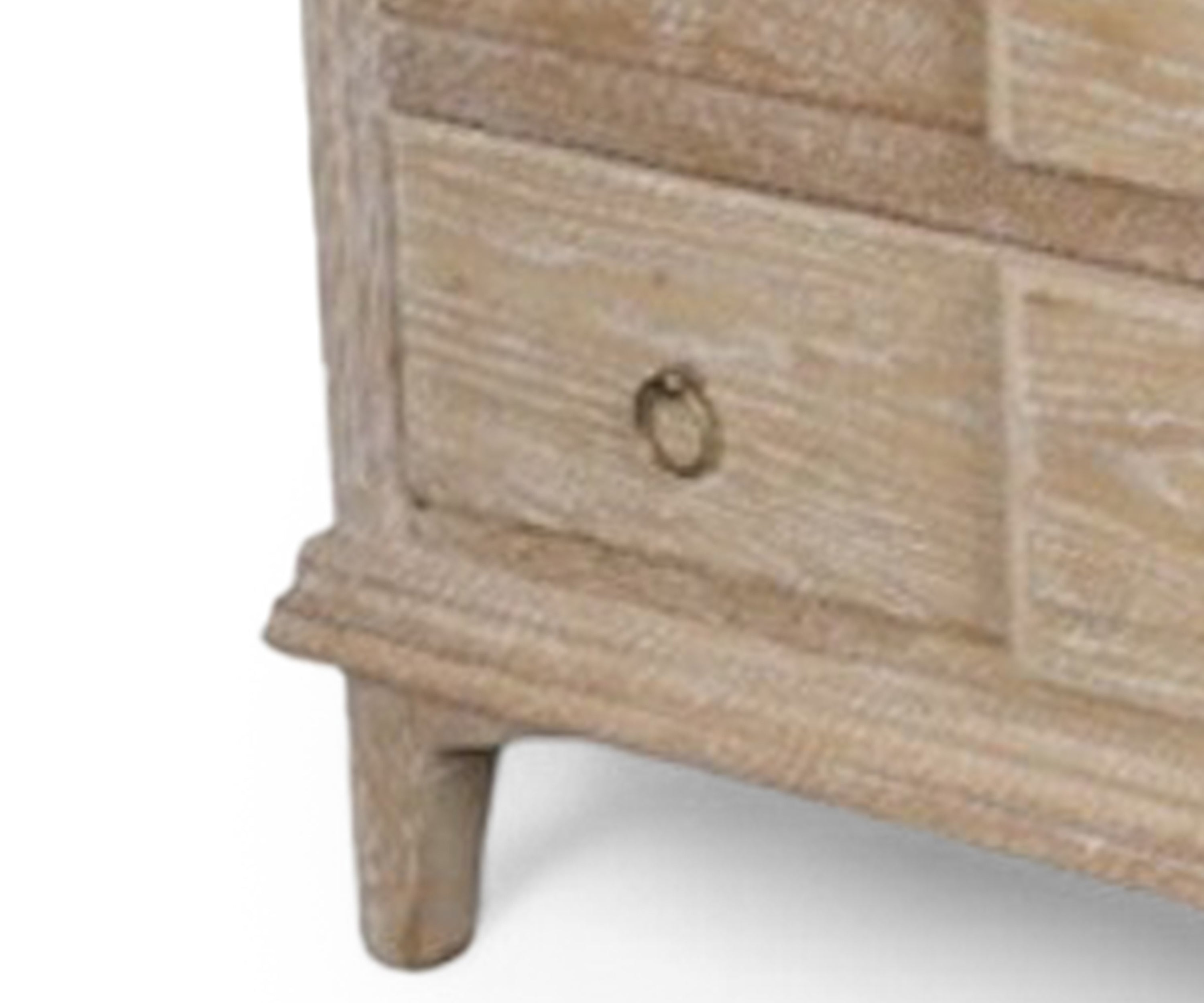 Italian Country 6-Drawer Wooden Storage Chest