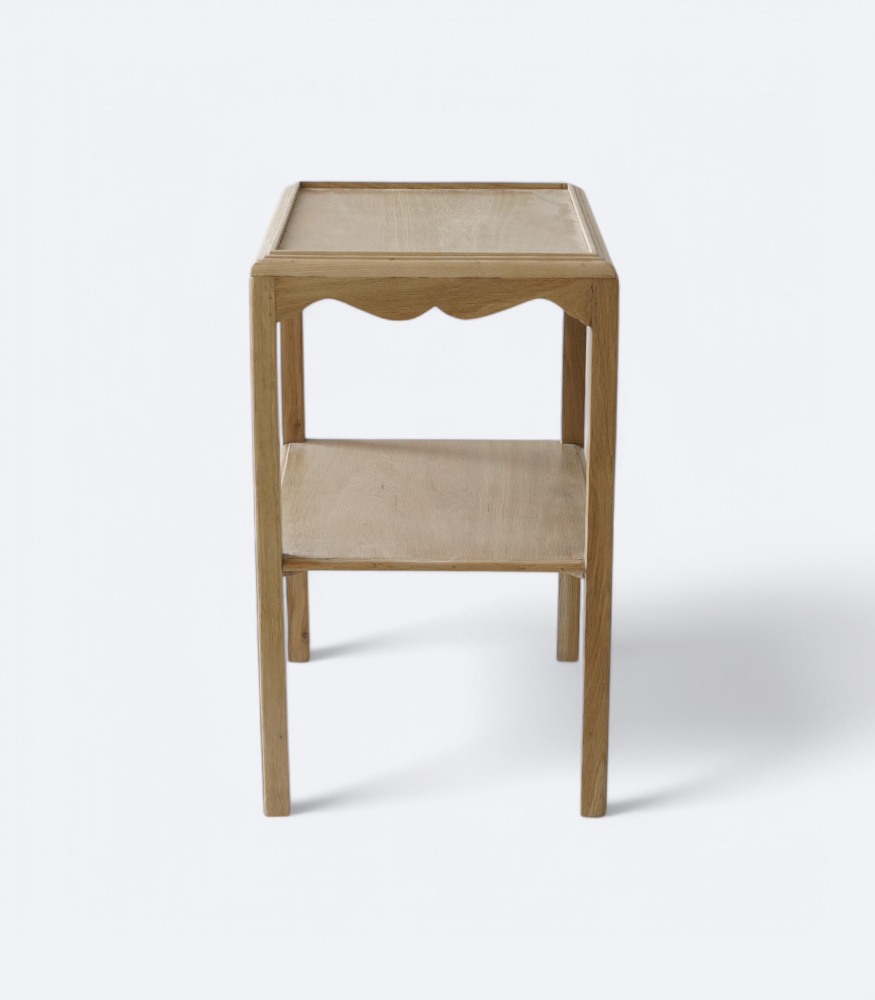 Imperial Scalloped Edge French Side Table