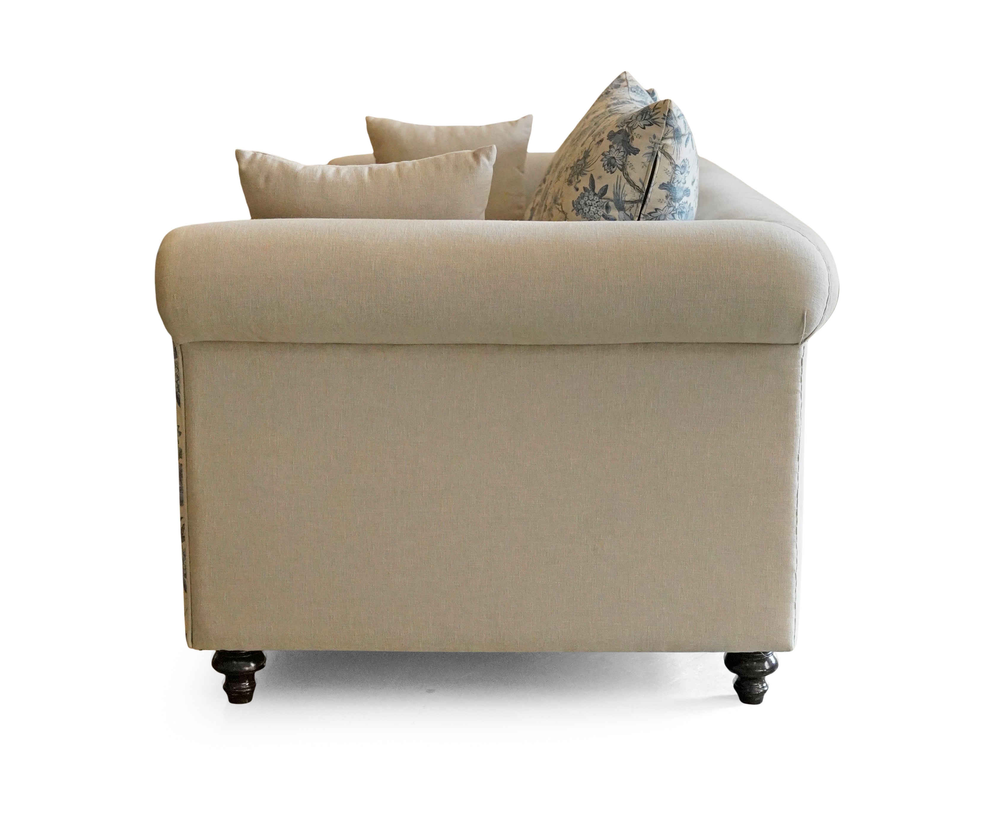 Fully Upholstered Printed Sofa