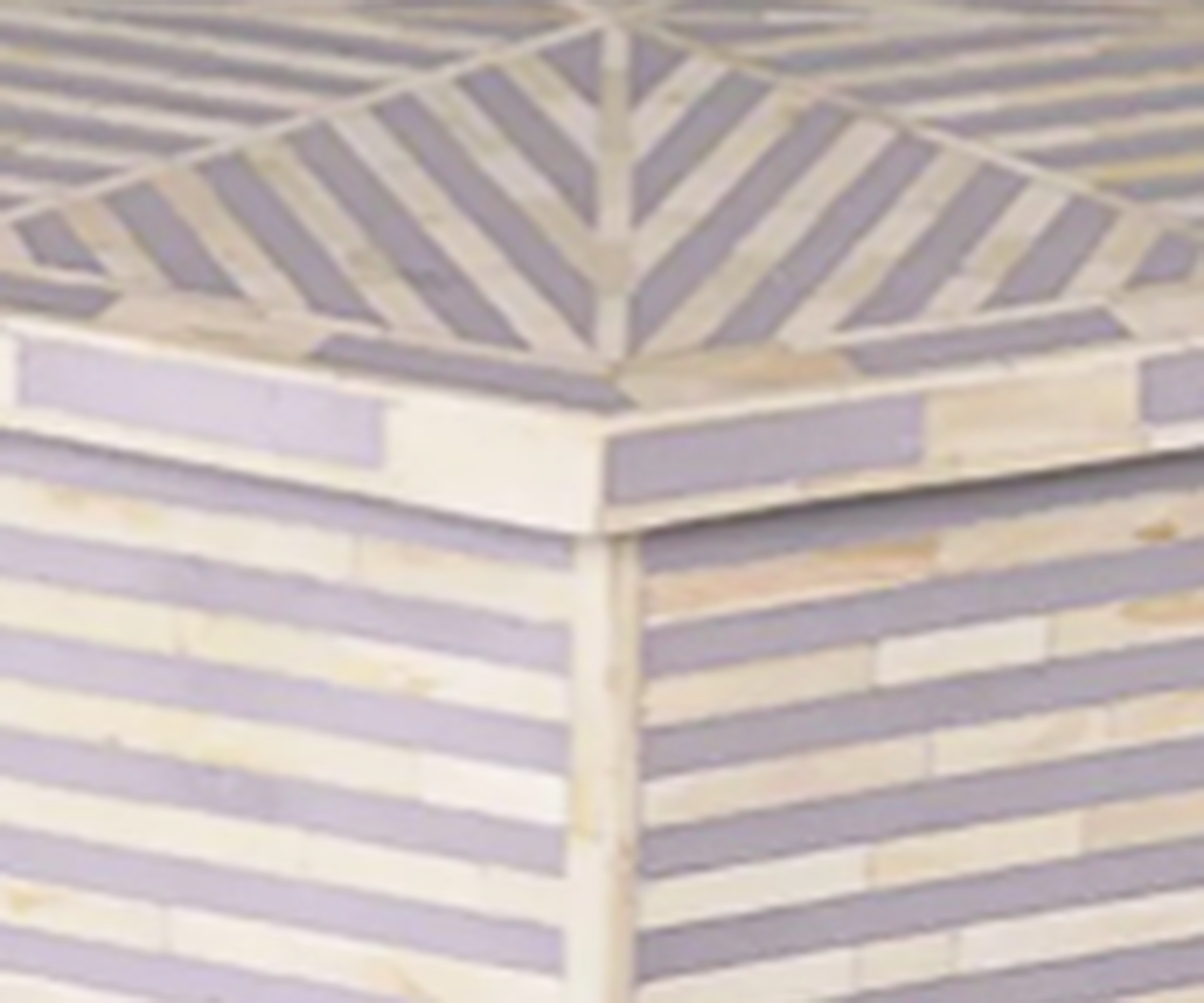 Bone Inlay Side Table