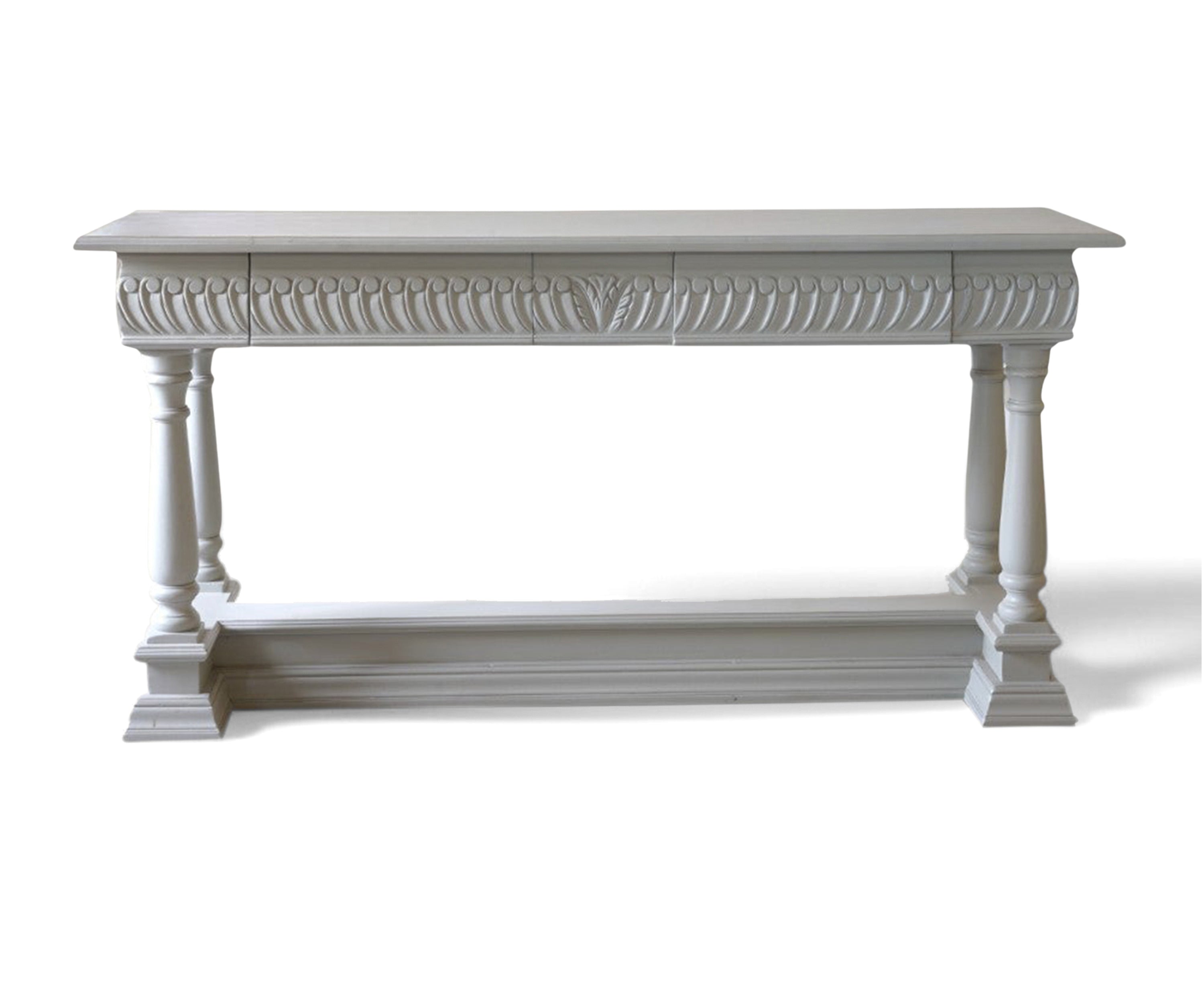 Gustavian Console grey Finish