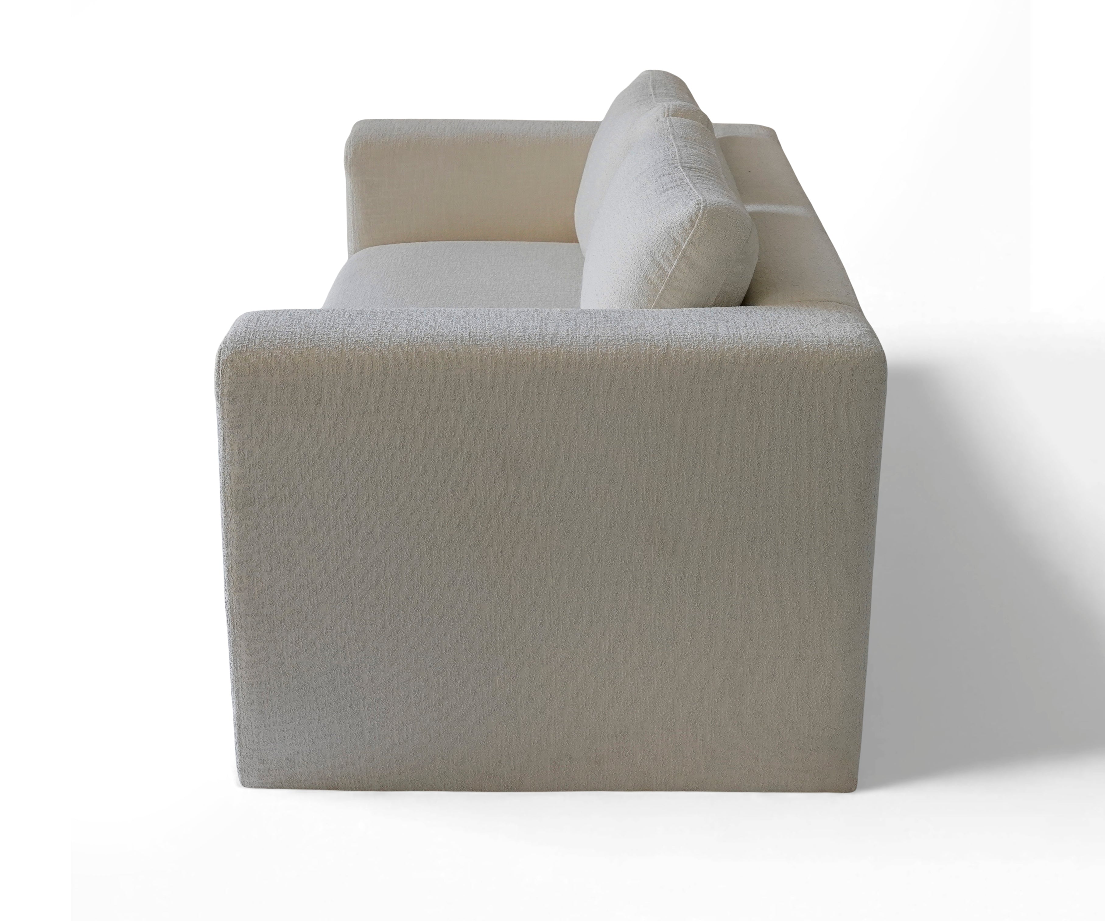 Hanging Boucle Two Seater Sofa