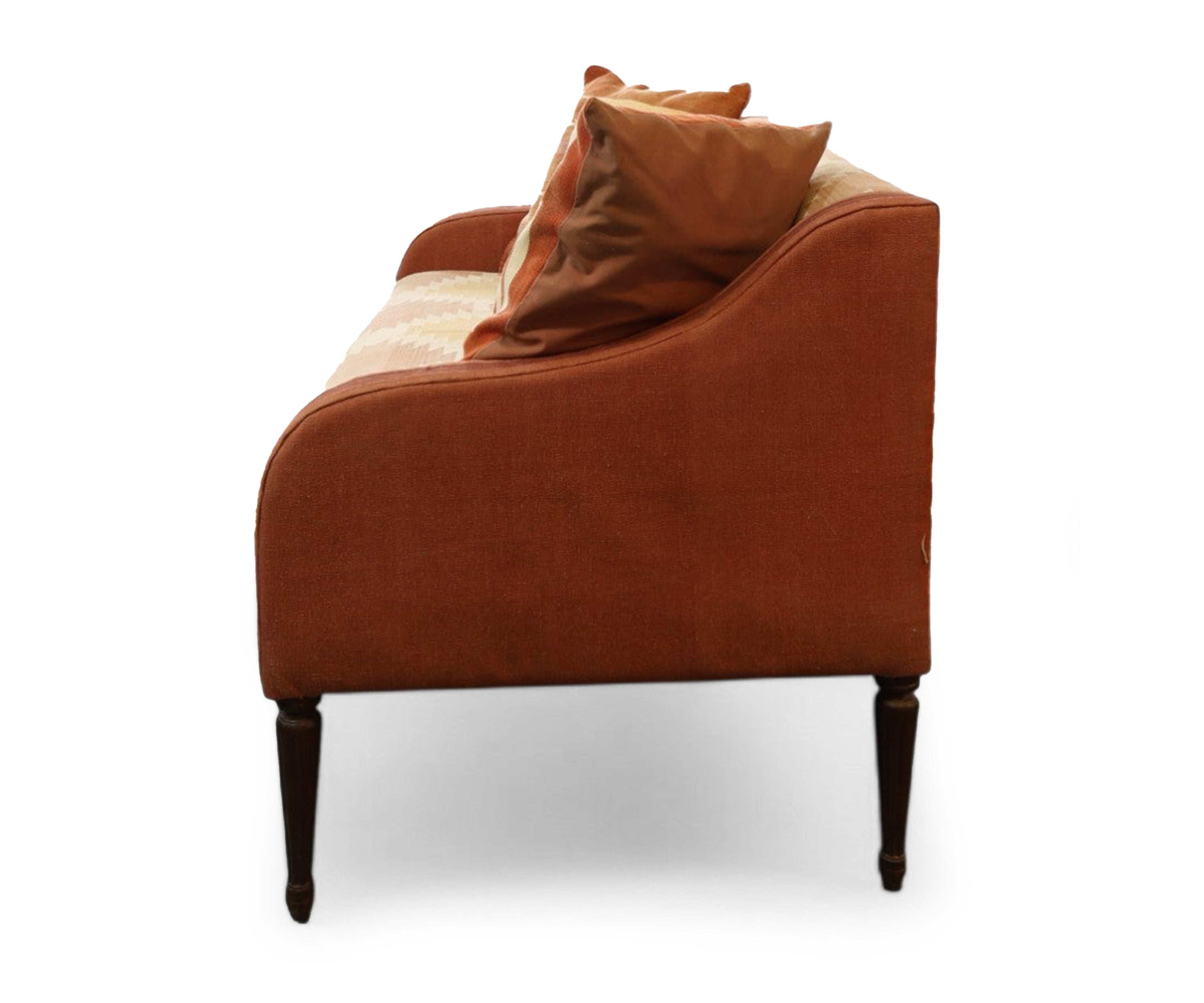 Two-Seater Sofa in Handwoven Dhurrie