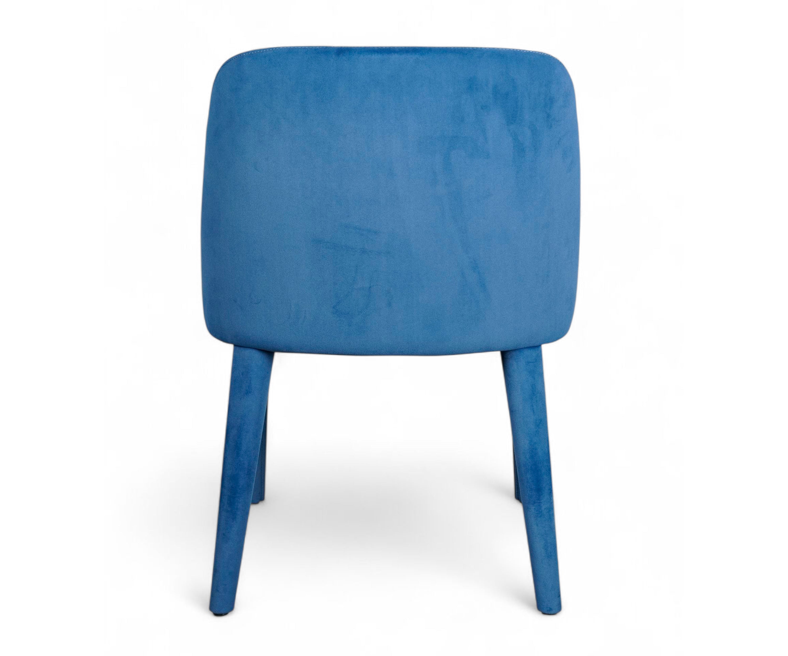 Blue Upholstered Relaxing chair