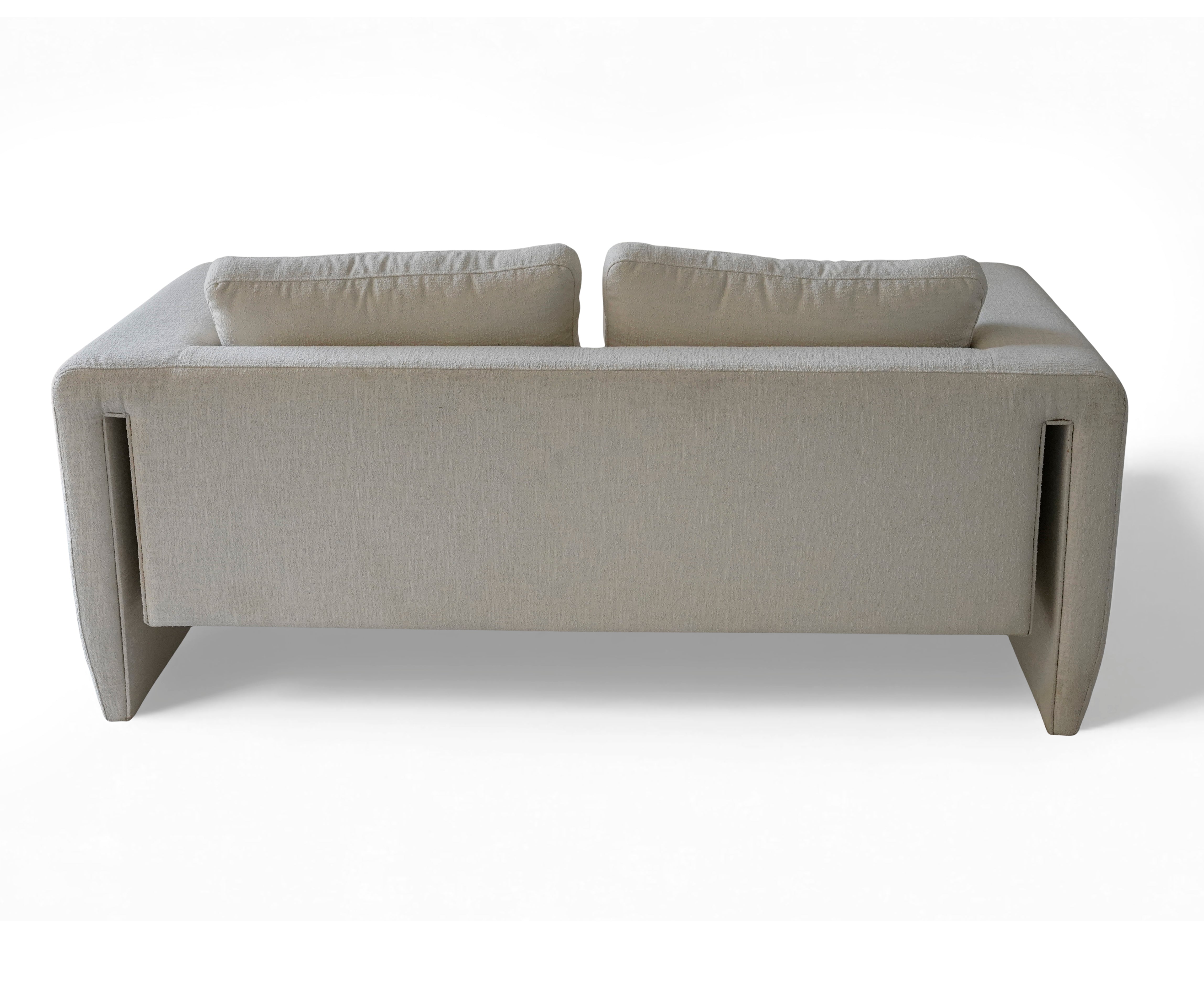 Hanging Boucle Two Seater Sofa