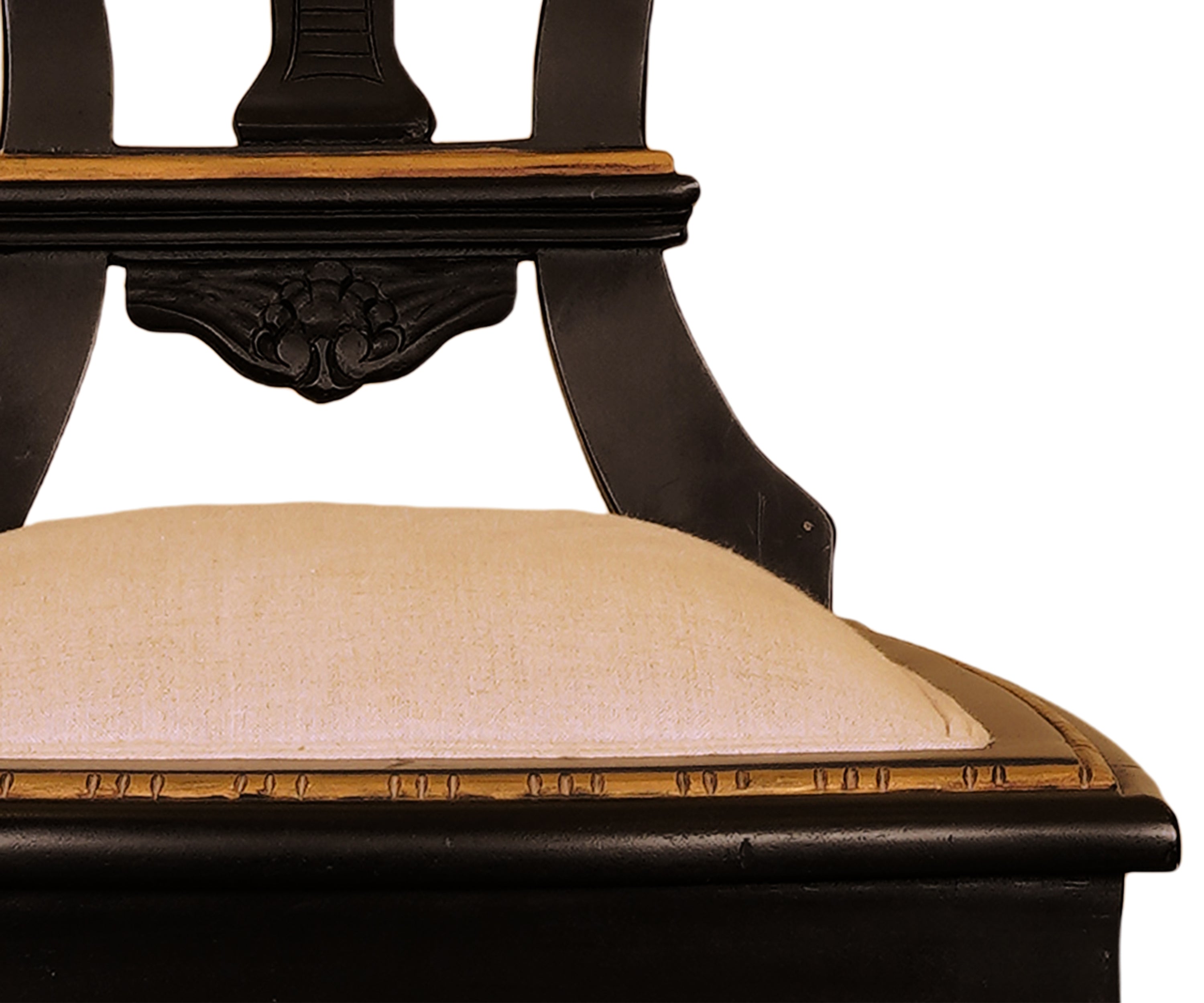 Dainty upholstered chair