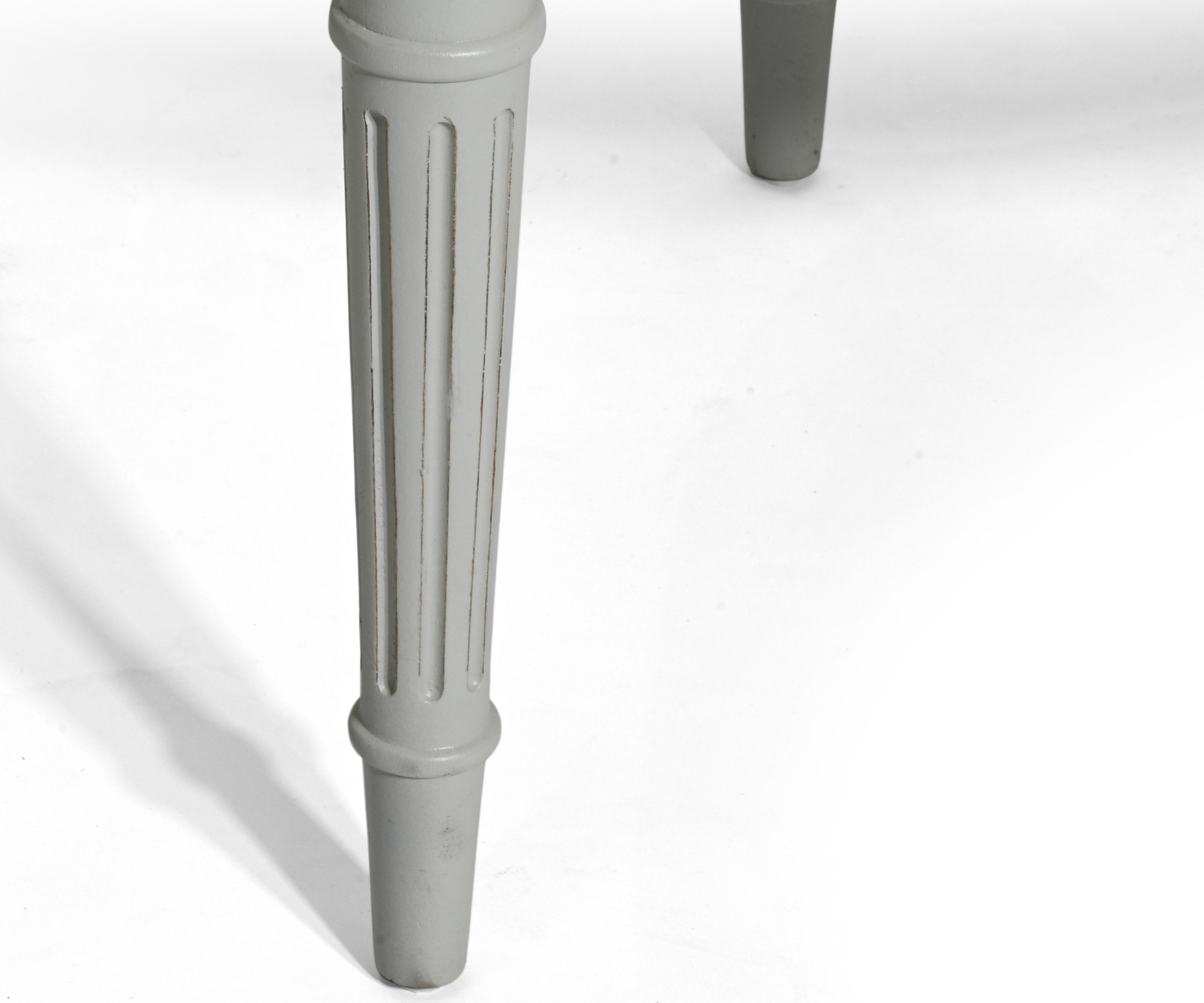 Upholstered Wooden Arm Chair