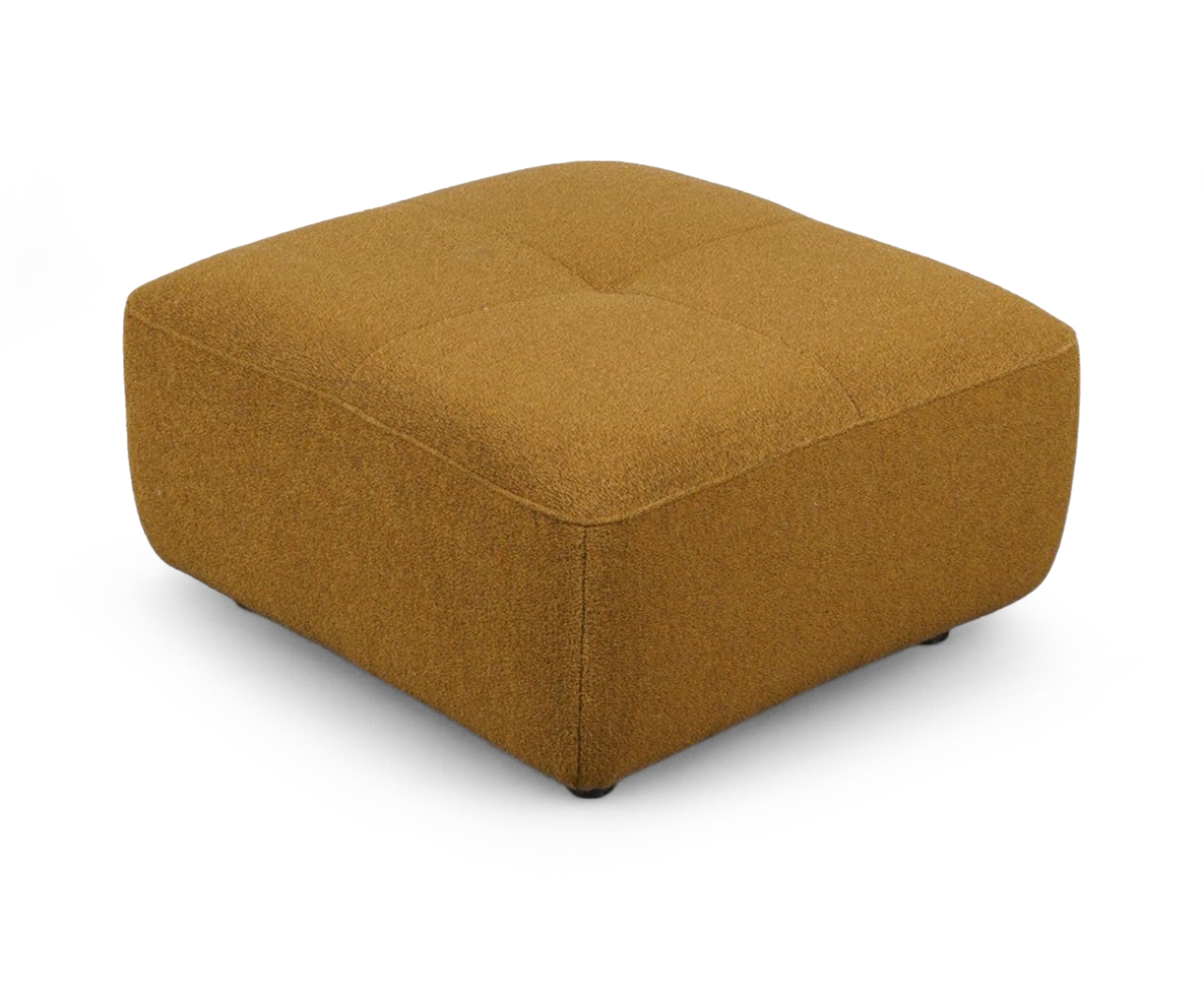 Boucle Mustered L Shape Sofa