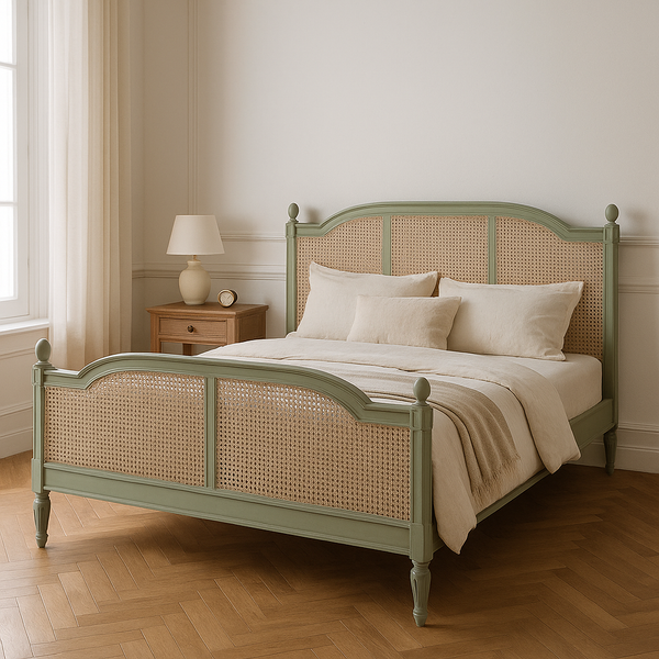 Gustavian Lovisa Cane Bed