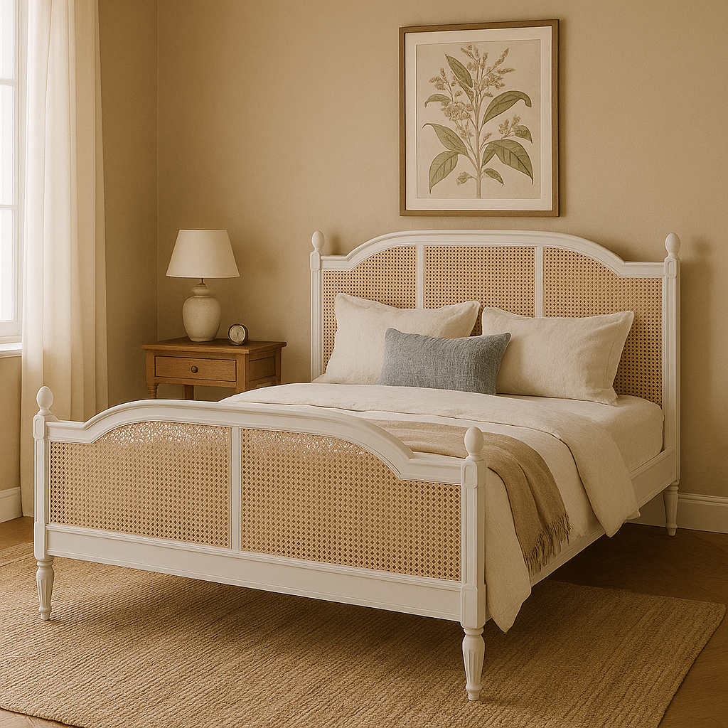 Gustavian Lovisa Cane Bed