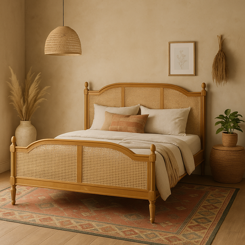 Gustavian Lovisa Cane Bed
