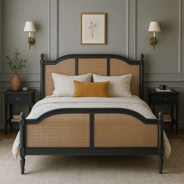 Gustavian Lovisa Cane Bed