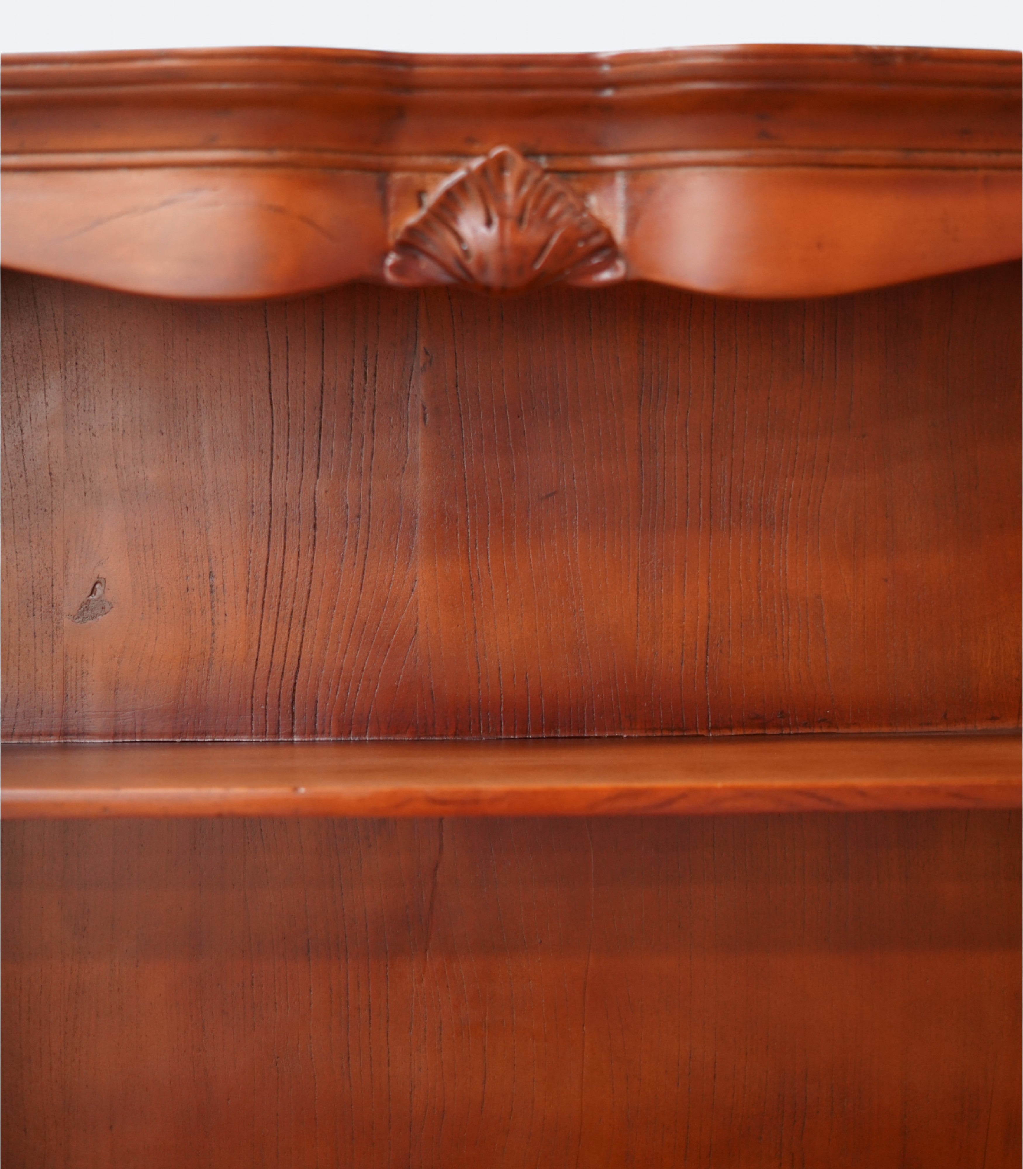 Open Cabinet with Drawers in Acacia Wood