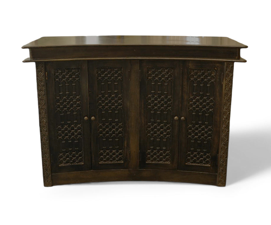 Bar Counter With Metal Grill