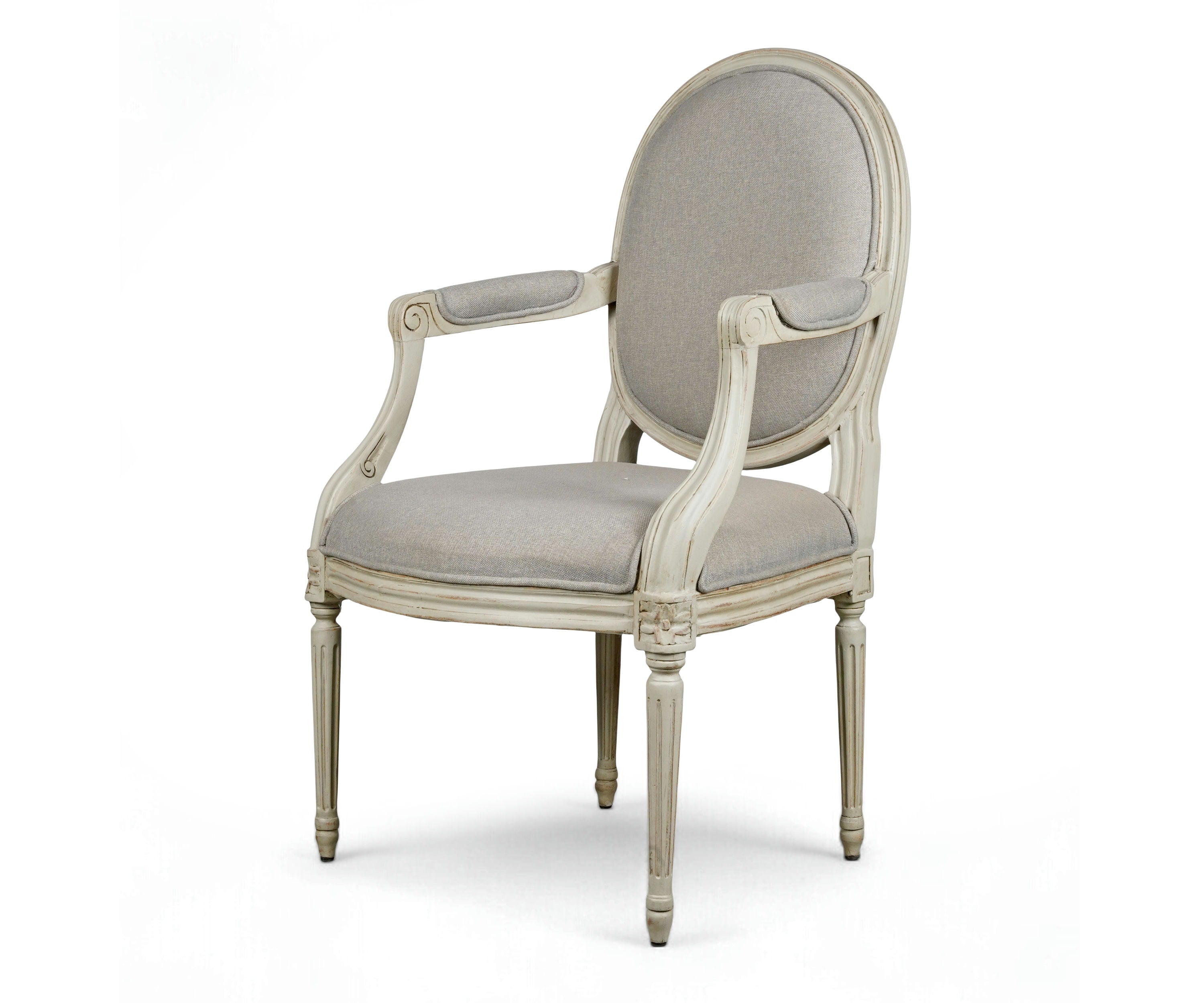 Classic Wood Carved Arm Chair