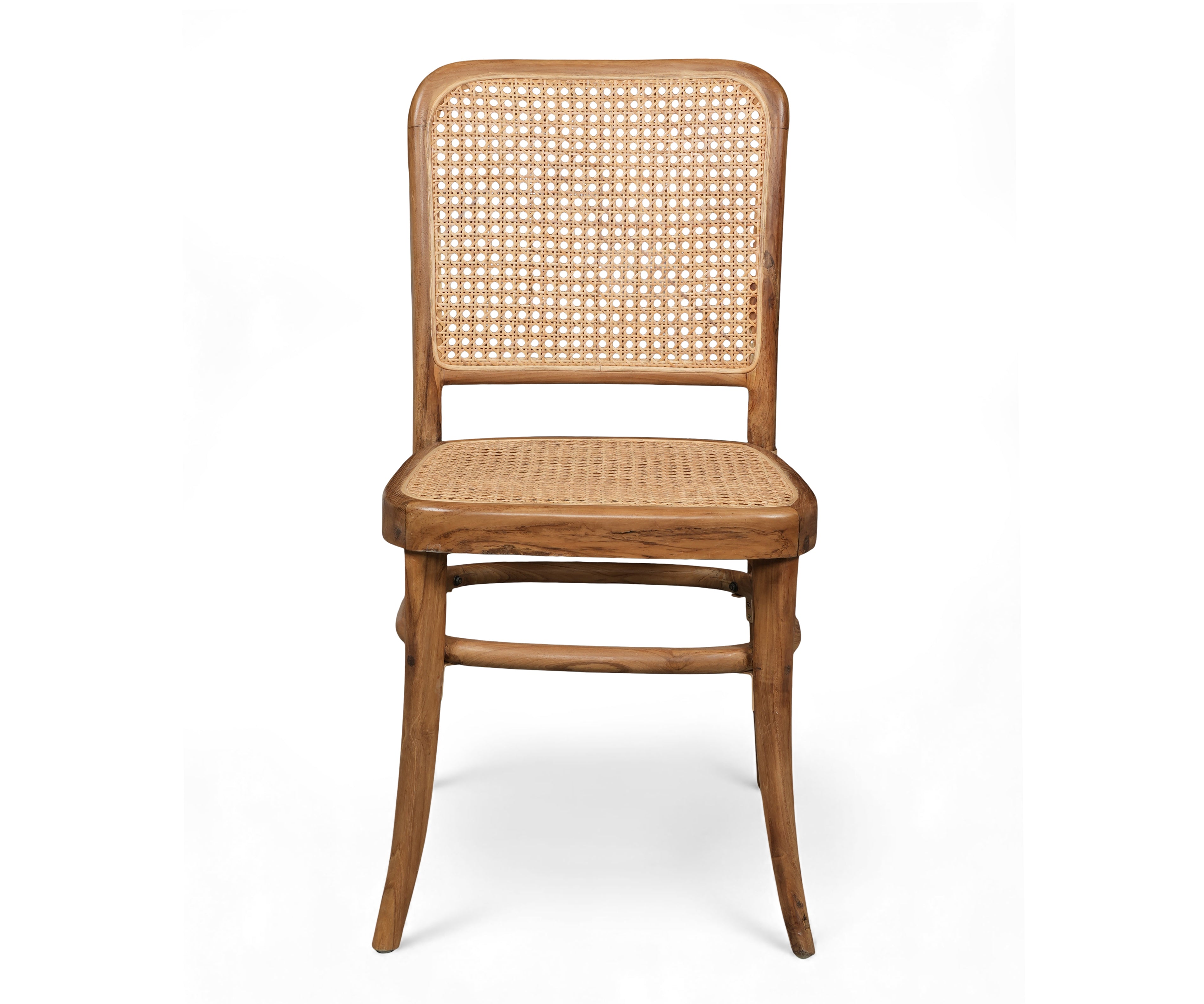 Classic Wooden and Cane Dining Chair