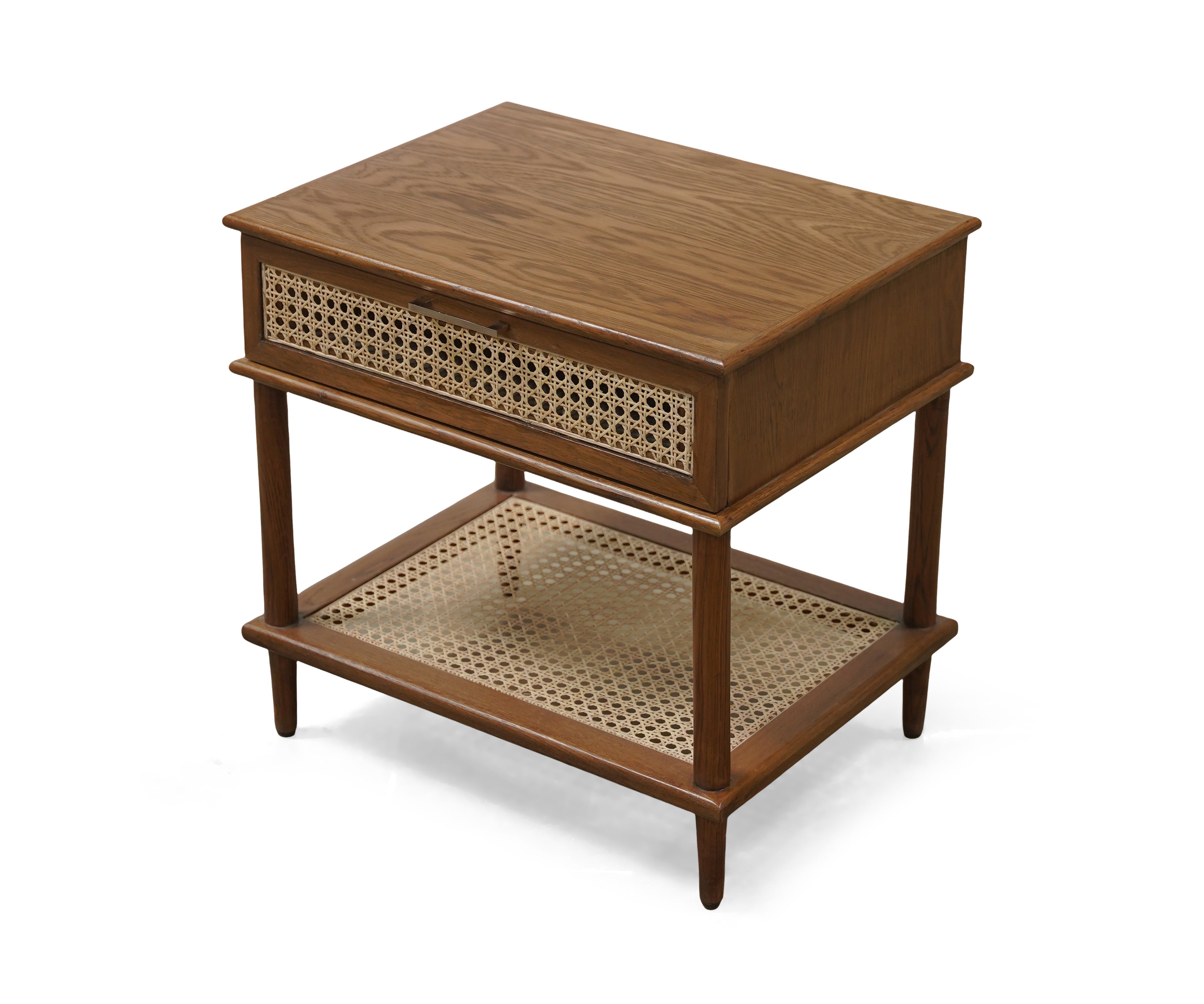 Rattan Bedside Table