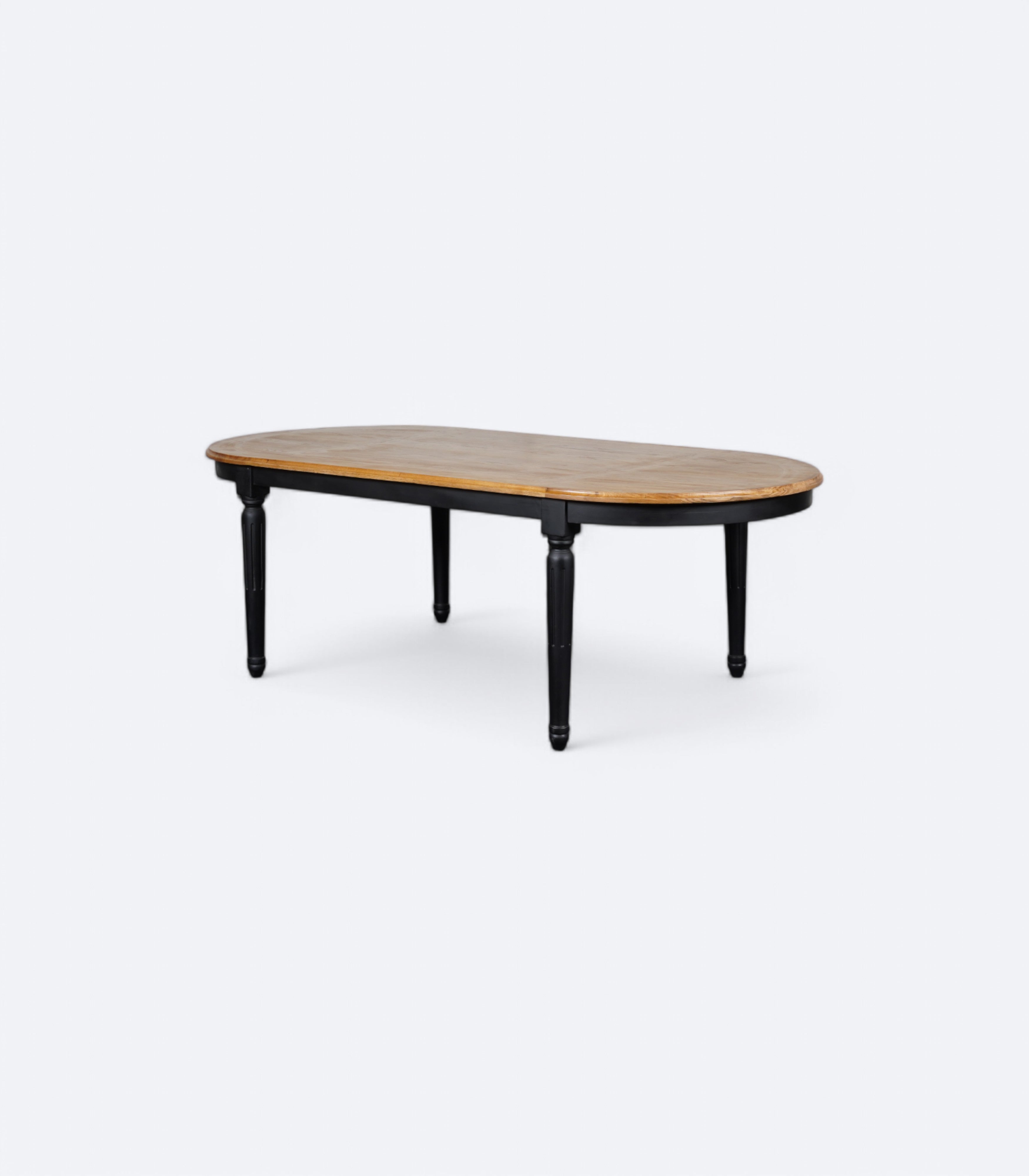 Gustavian Oval Shape Dining Table