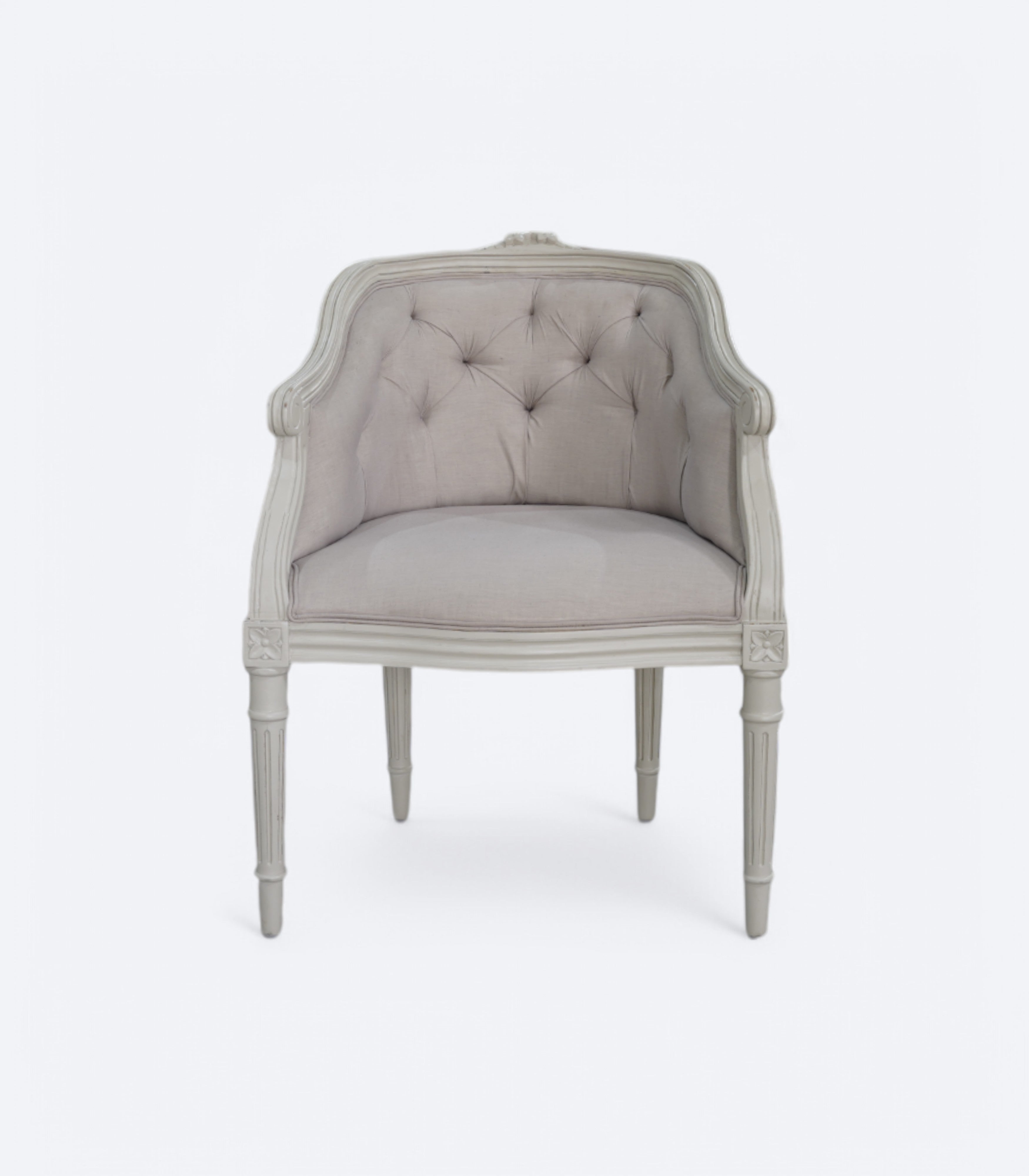 Gustavian Sofia Tufted Armchair