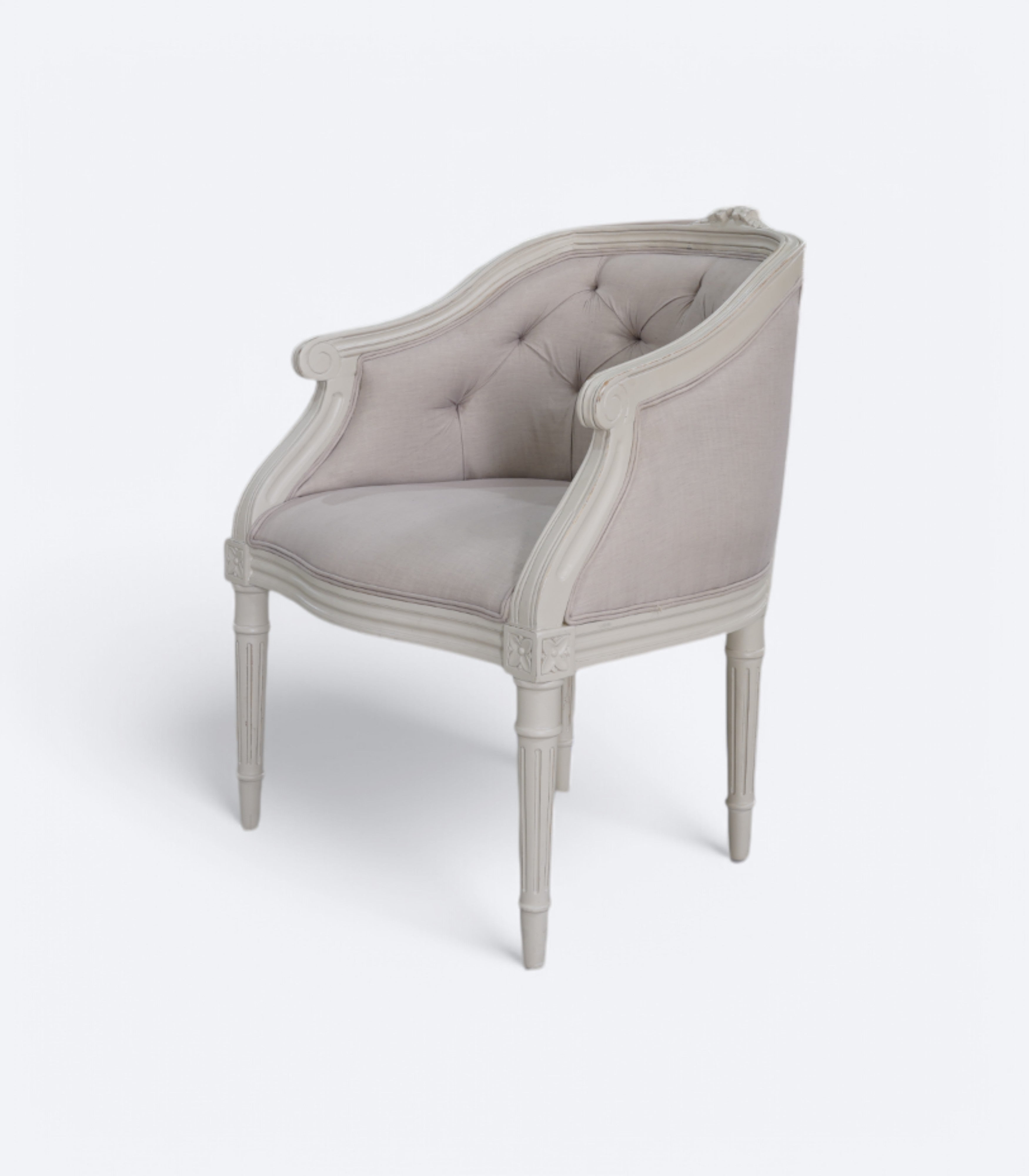 Gustavian Sofia Tufted Armchair