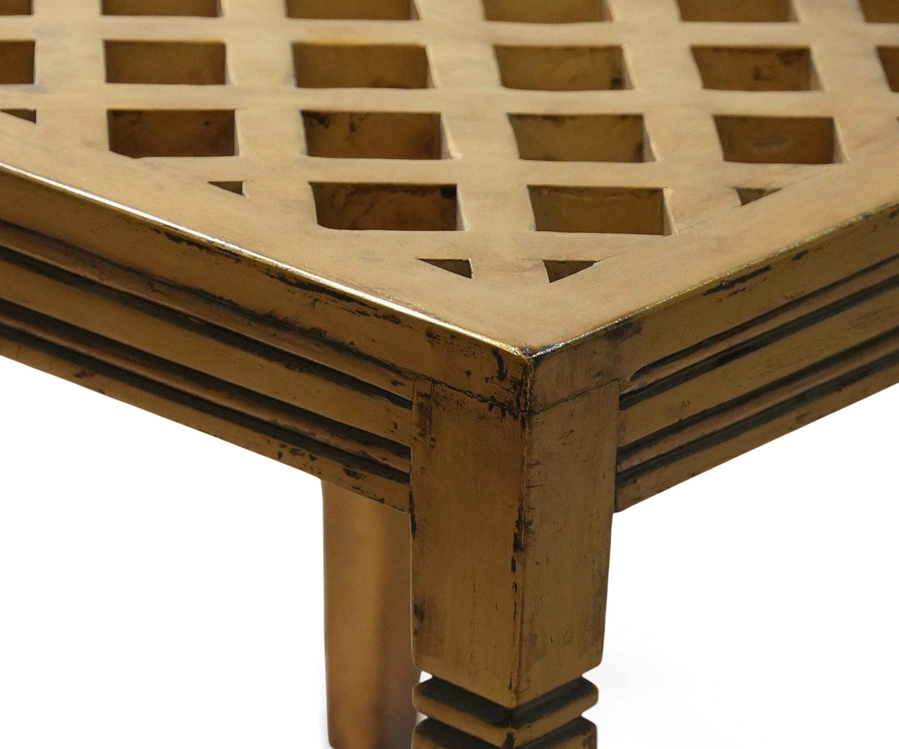 Window Grate Side Table
