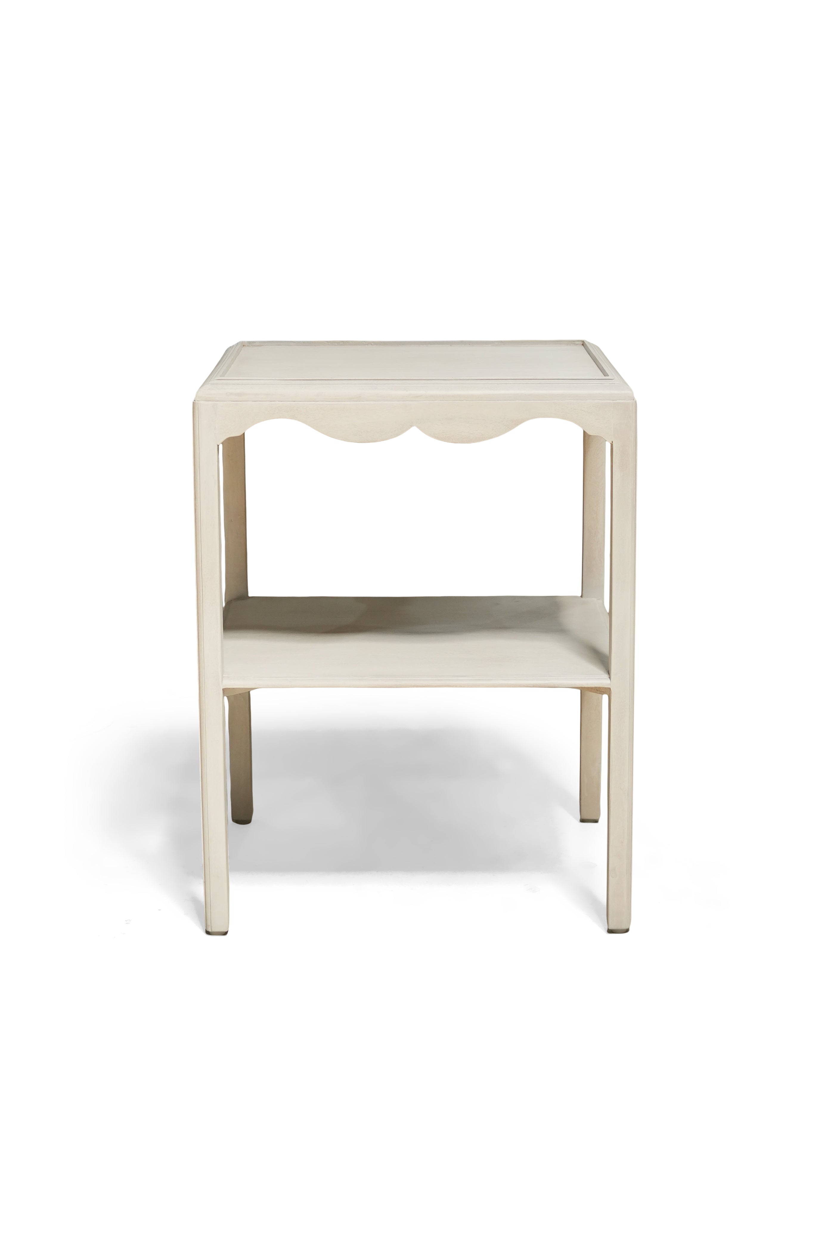 Scallopped Side table