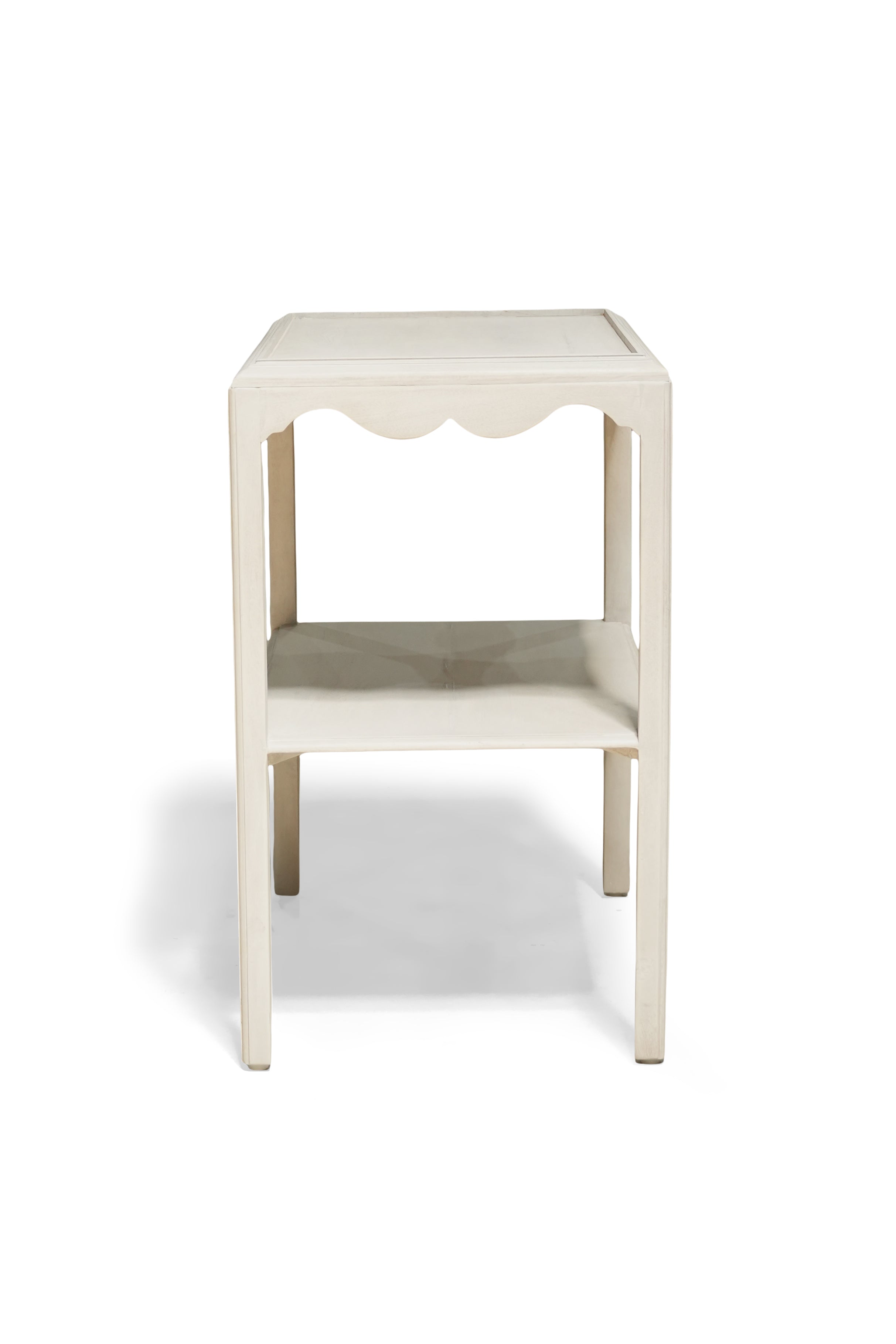 Scallopped Side table