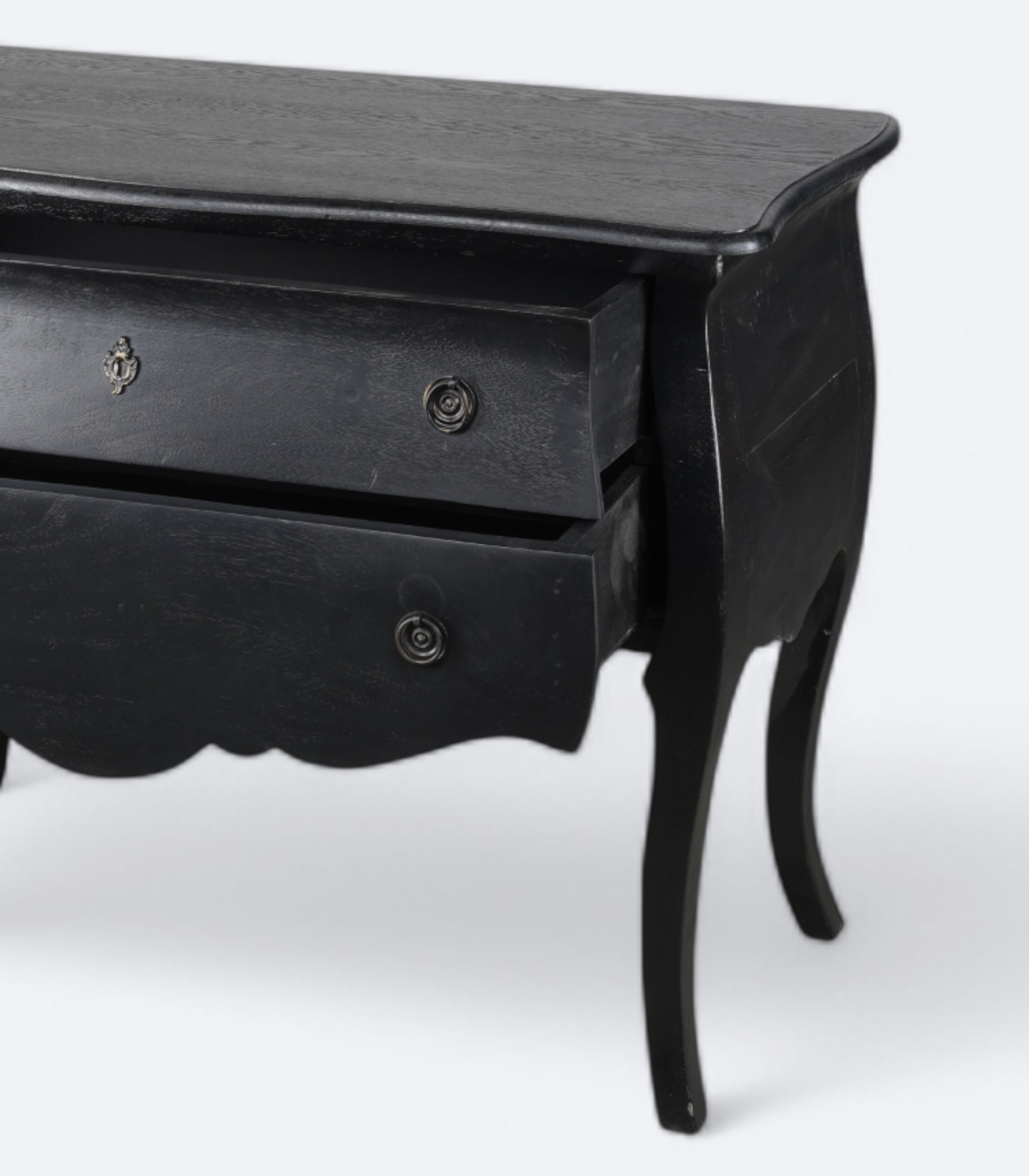 Black French Beauty: Regal Repository Table