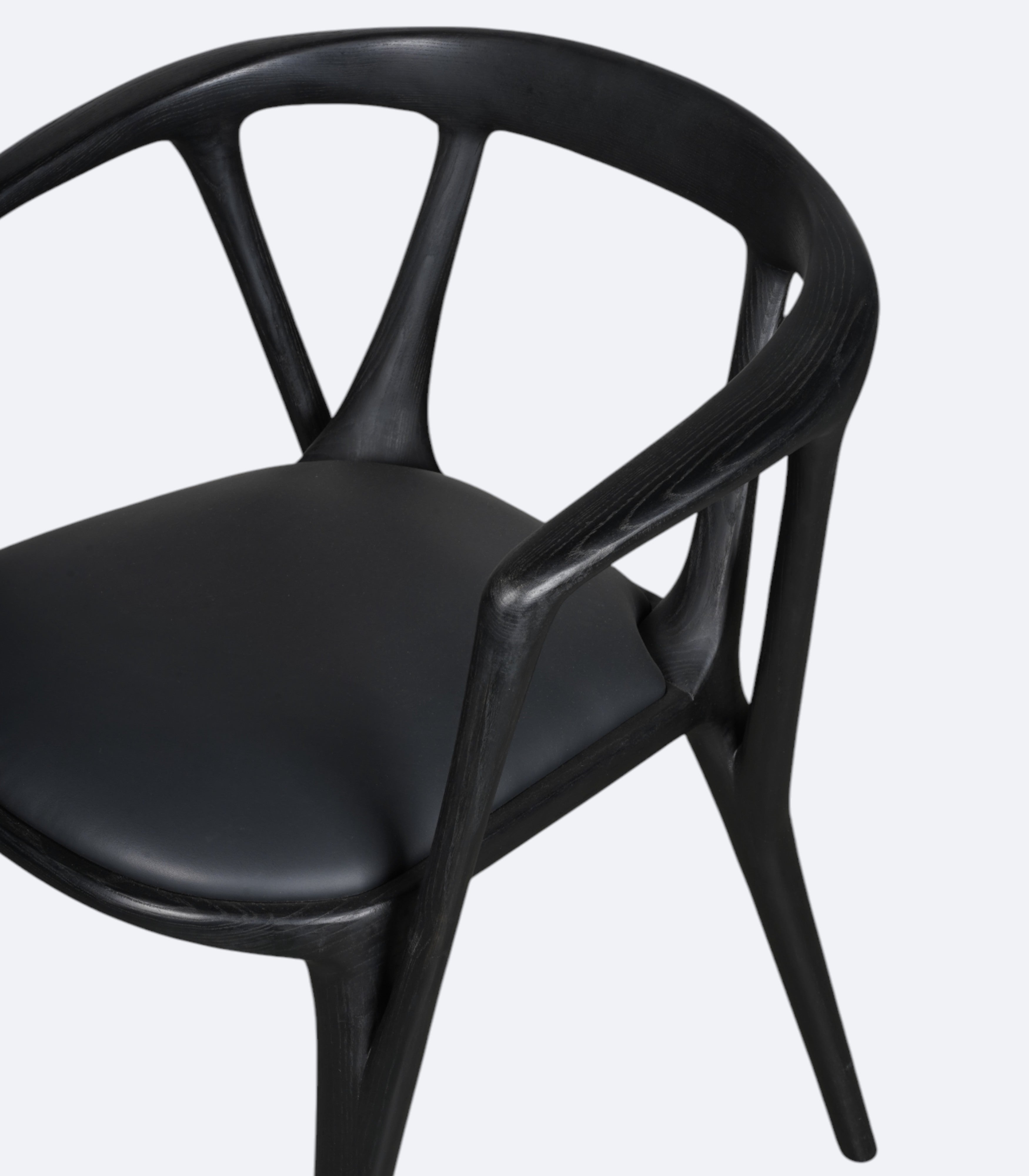 Bold Wooden Beauty: Modern Dining Chair