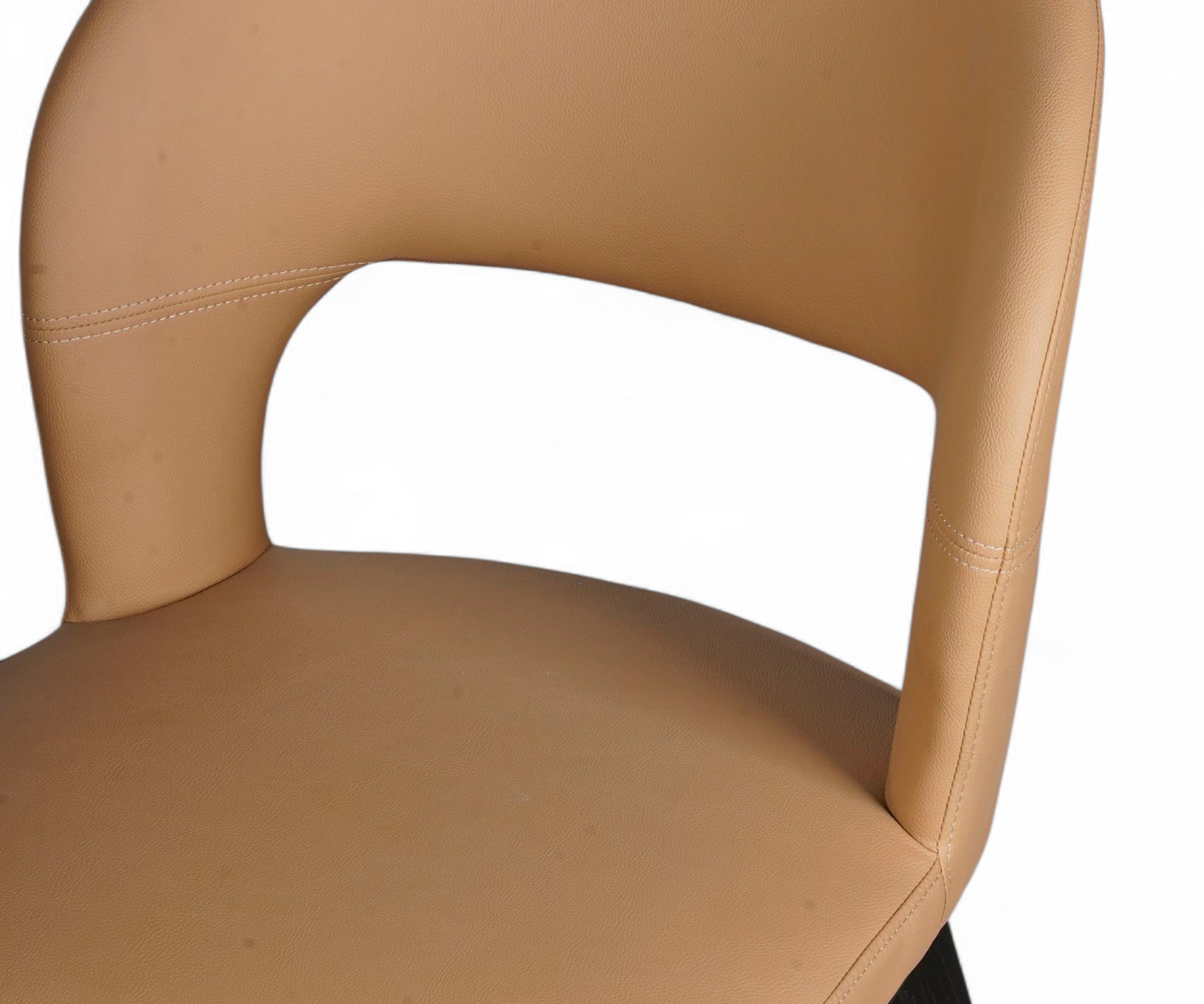 Modern, Luxurious and Upholstered Half Circle Dinning Chair