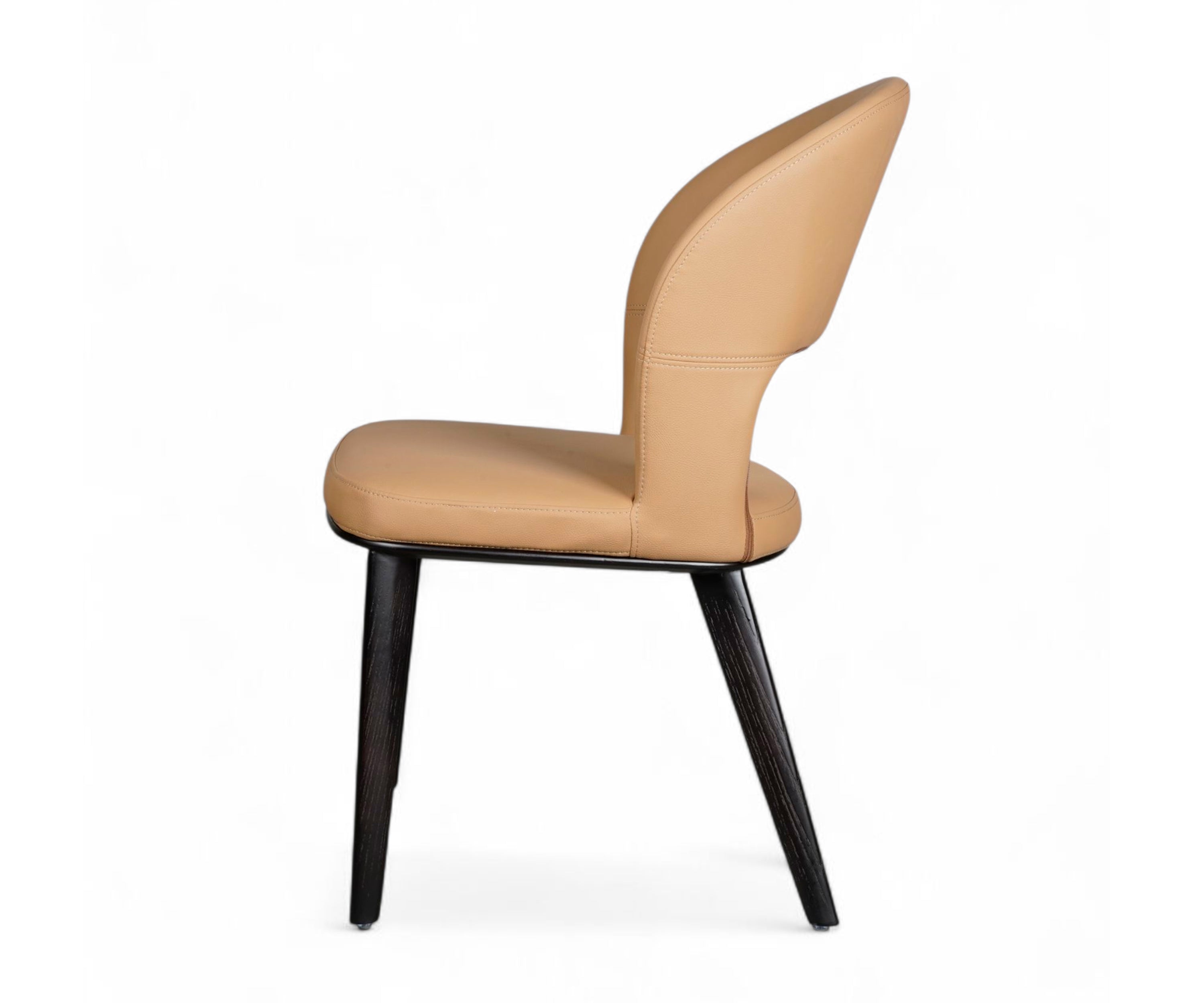 Modern, Luxurious and Upholstered Half Circle Dinning Chair