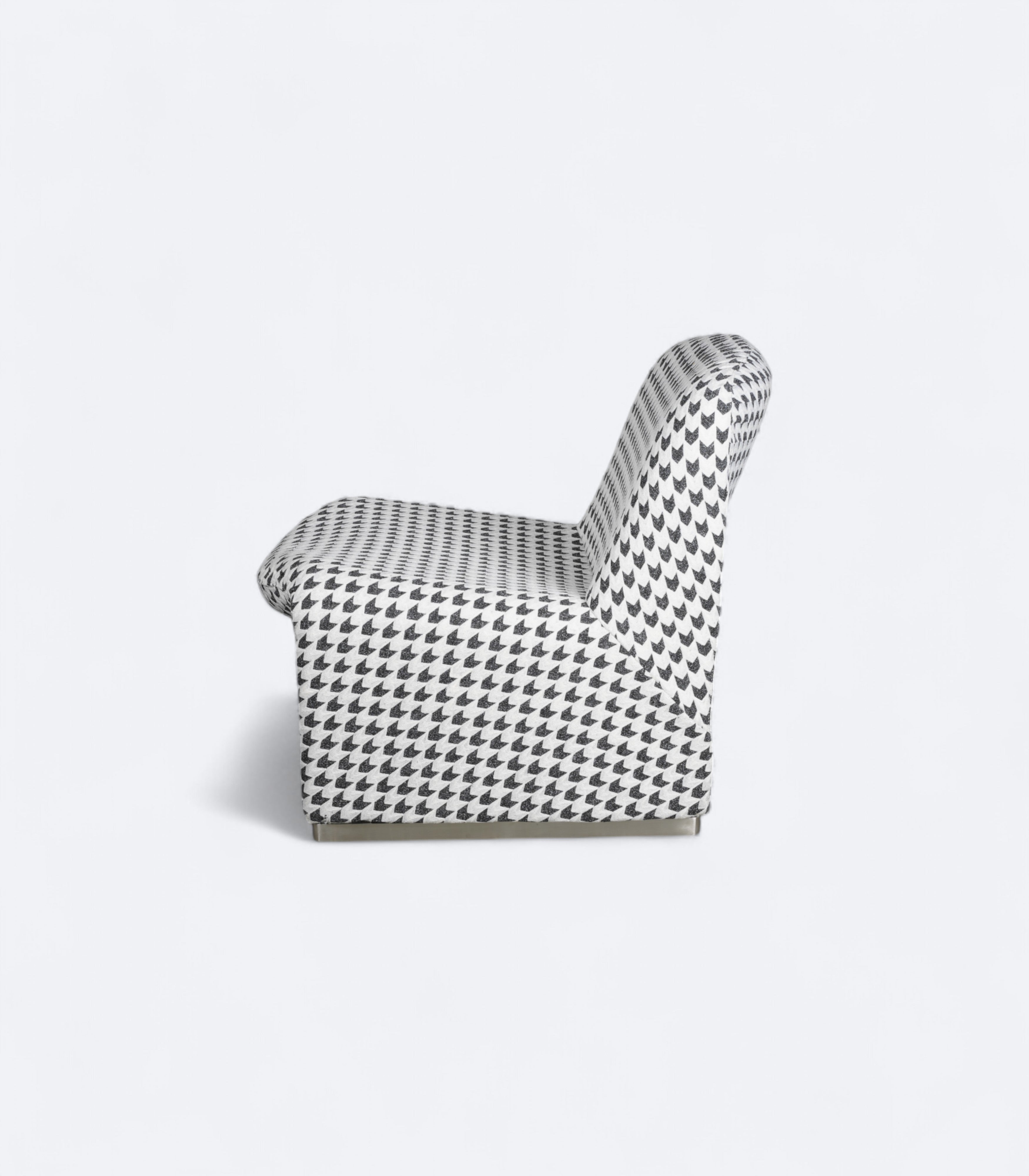 Alluring Houndstooth Armchair