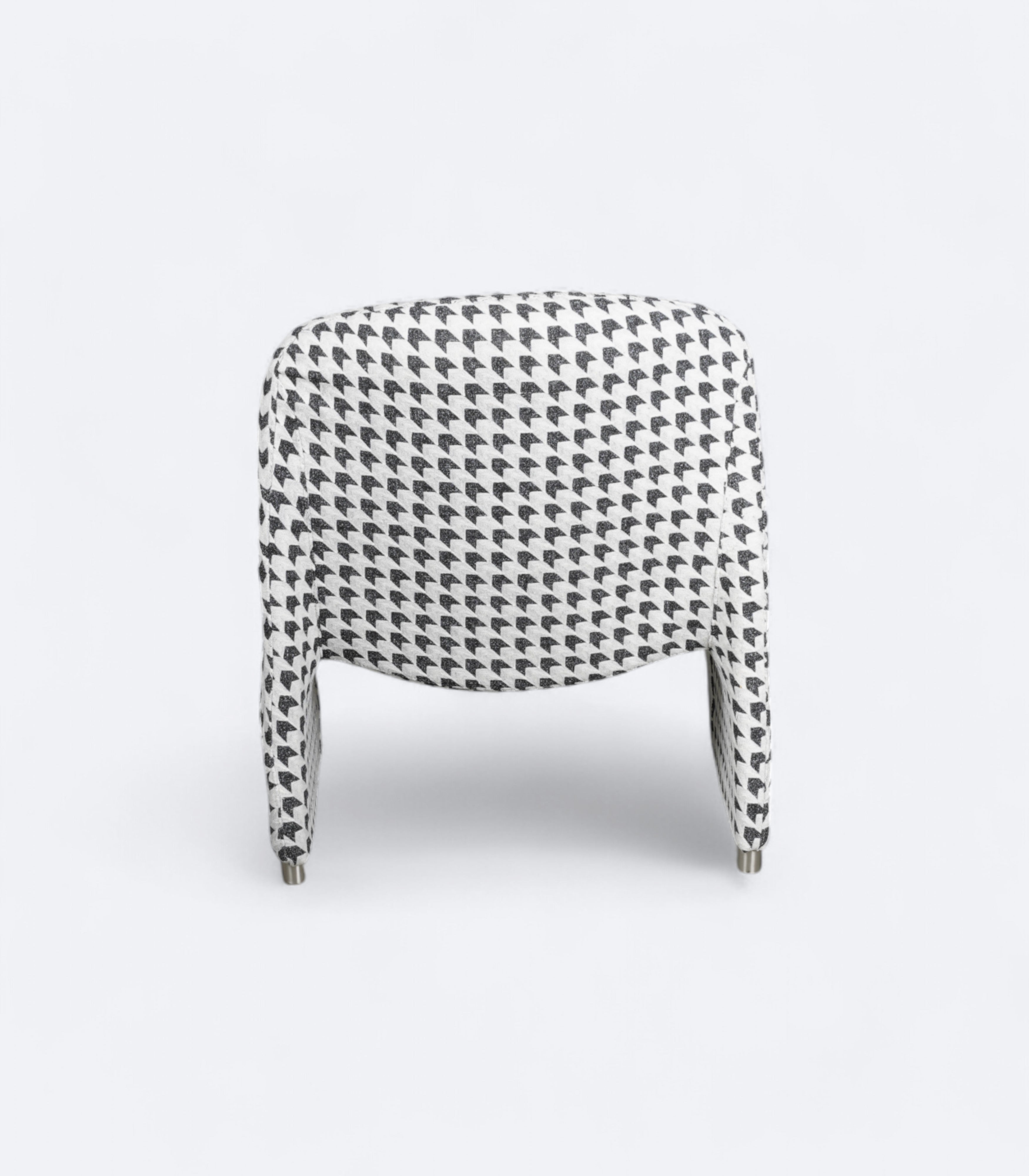 Alluring Houndstooth Armchair
