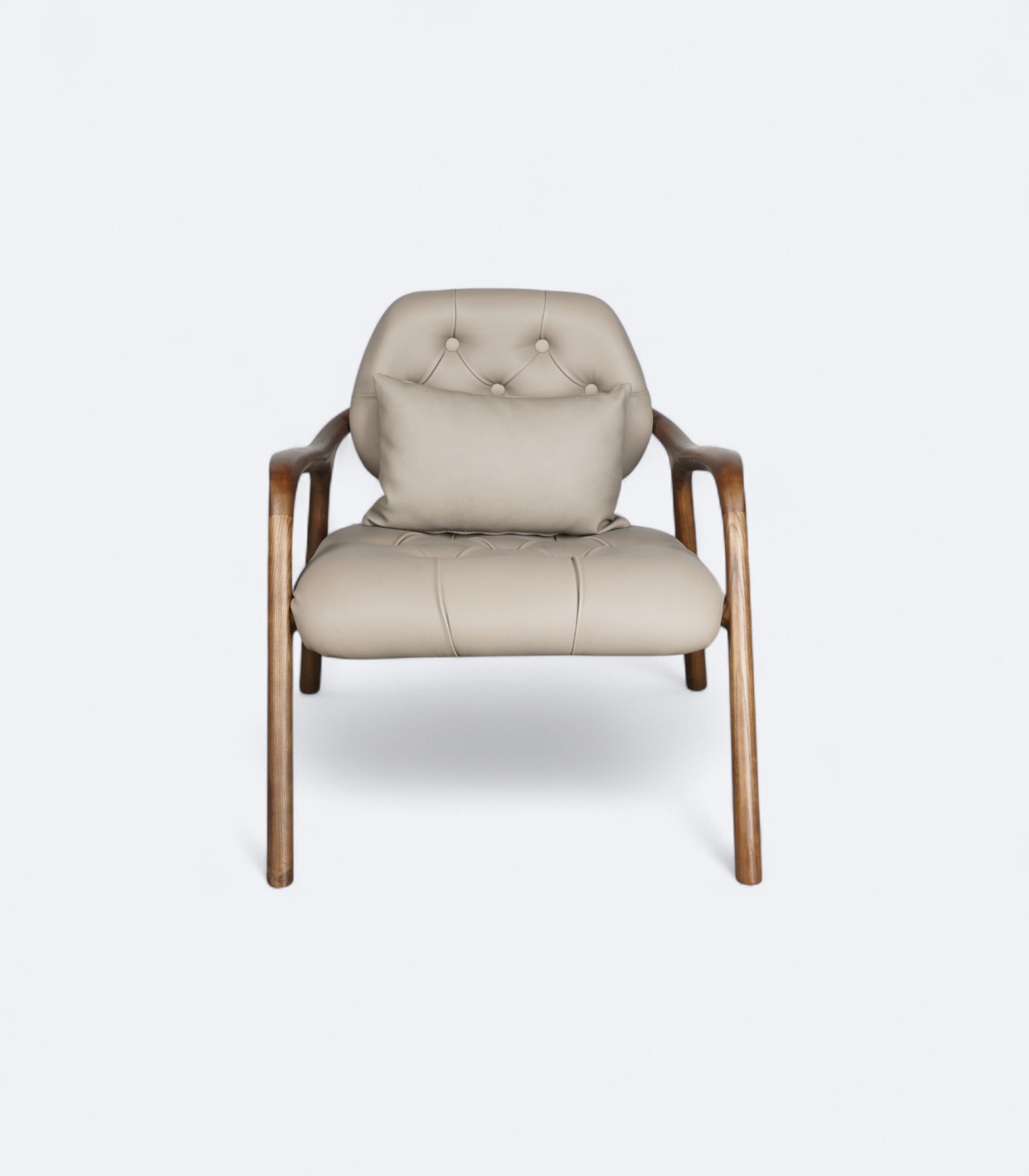 Sculptural Modern Armchair